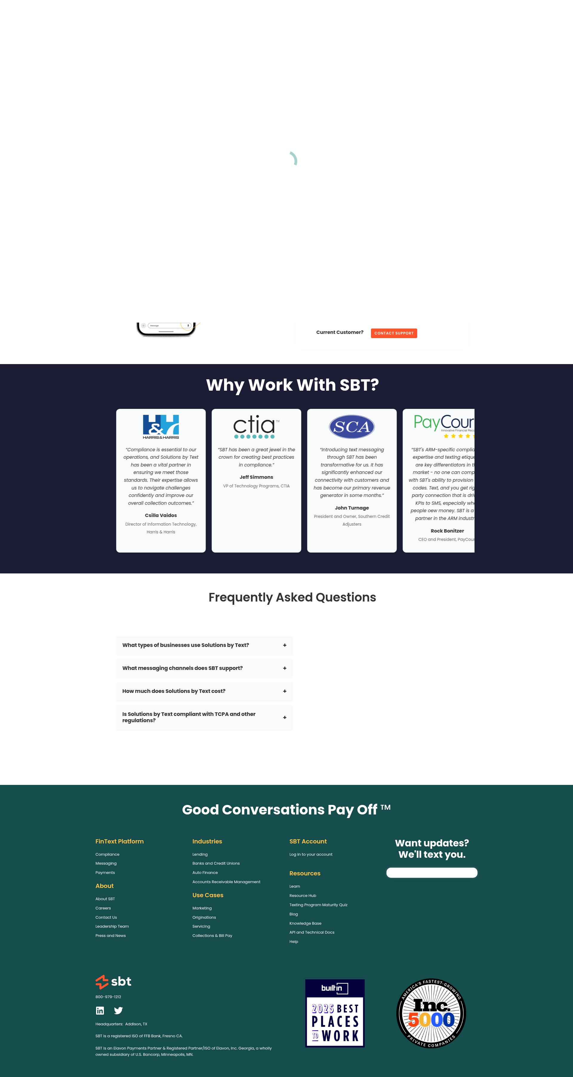 Landing Page