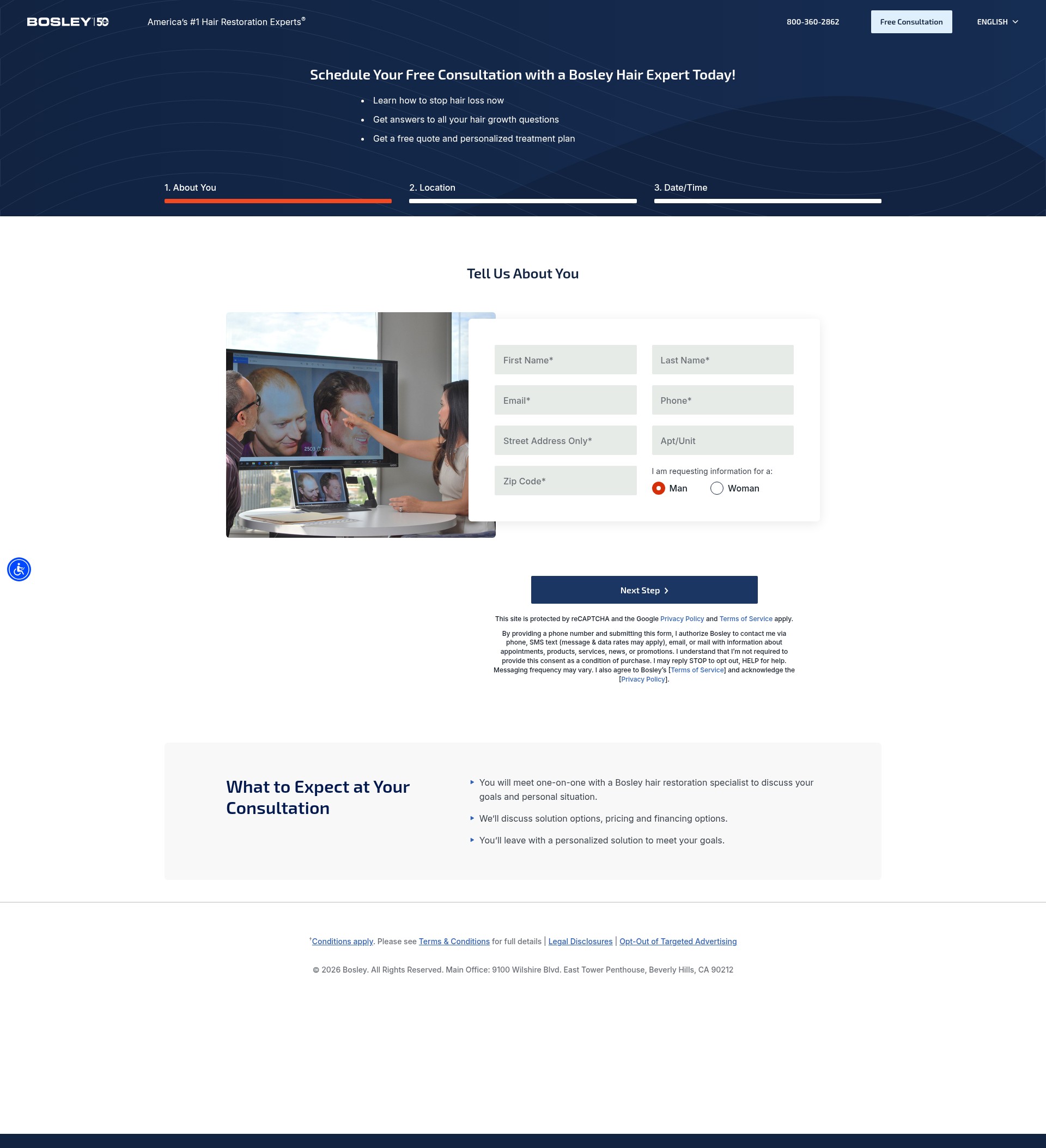 Landing Page