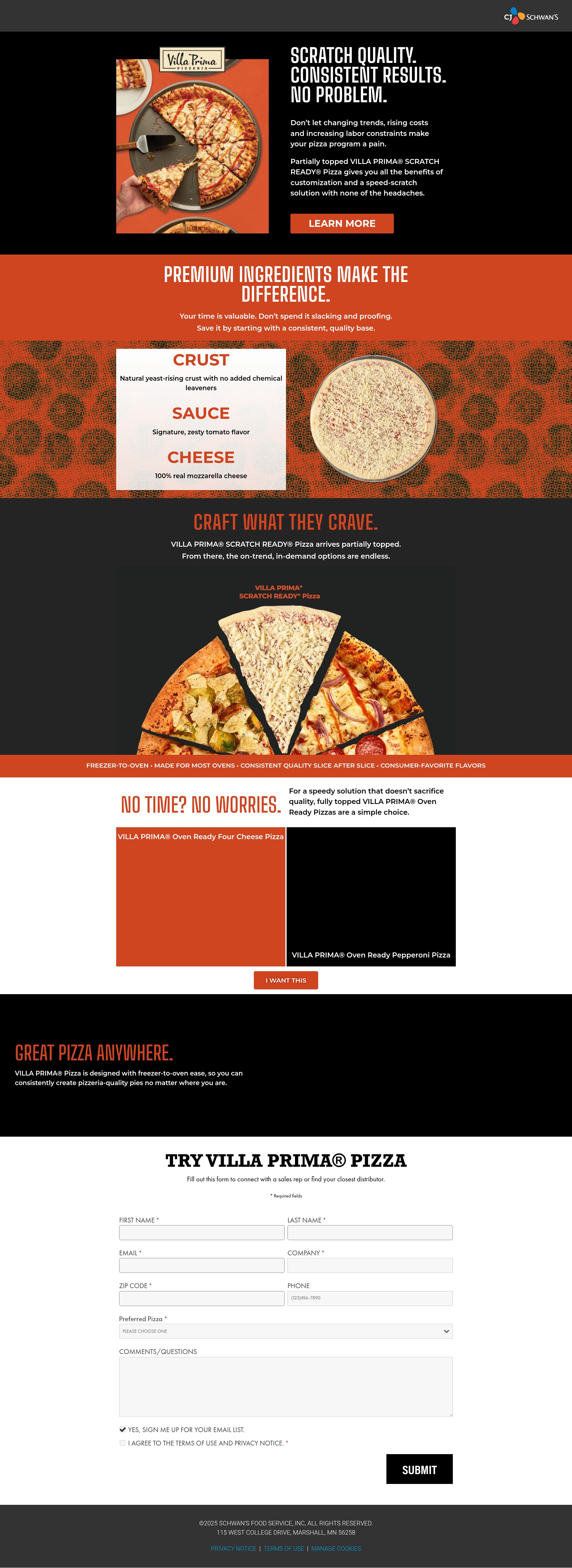 Landing Page