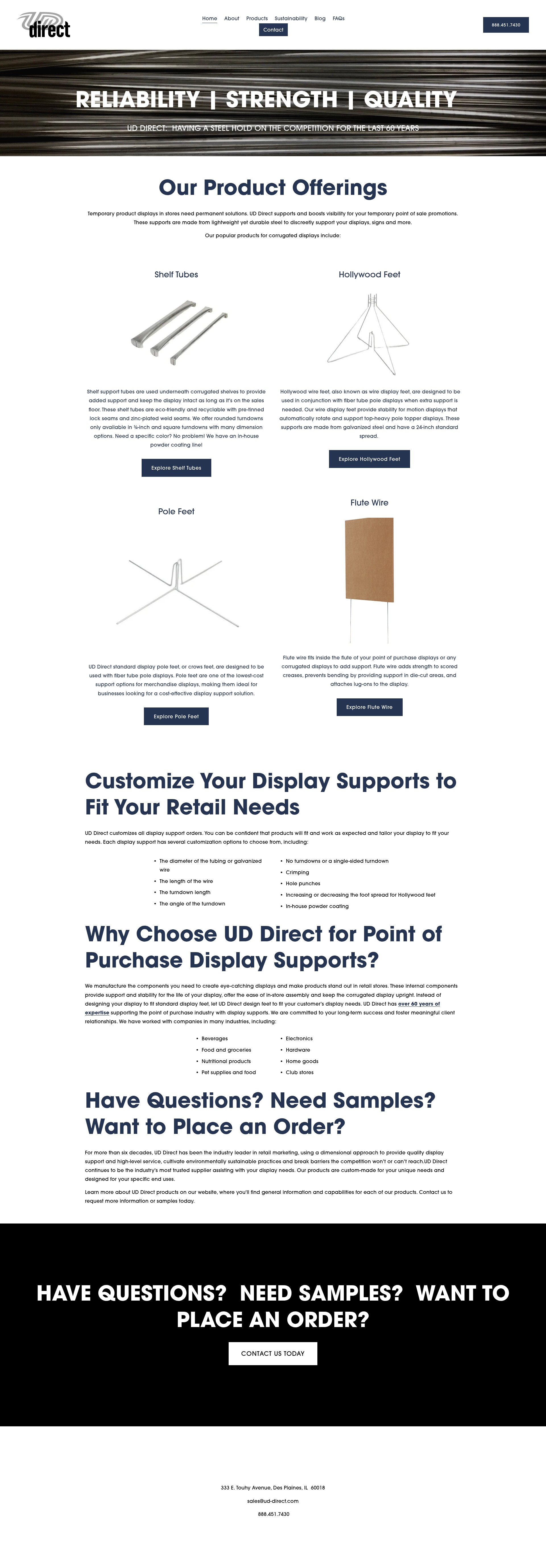 Landing Page