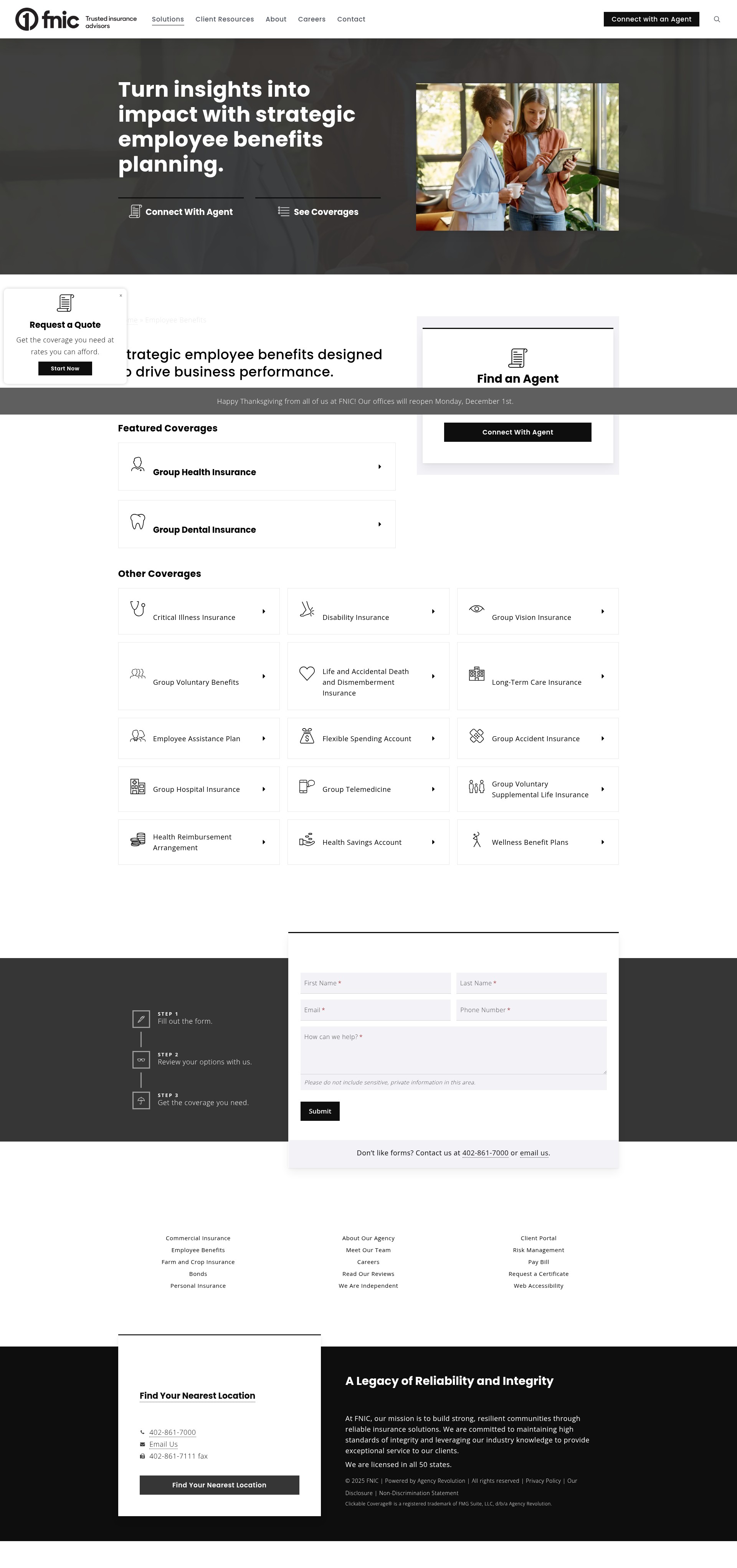 Landing Page