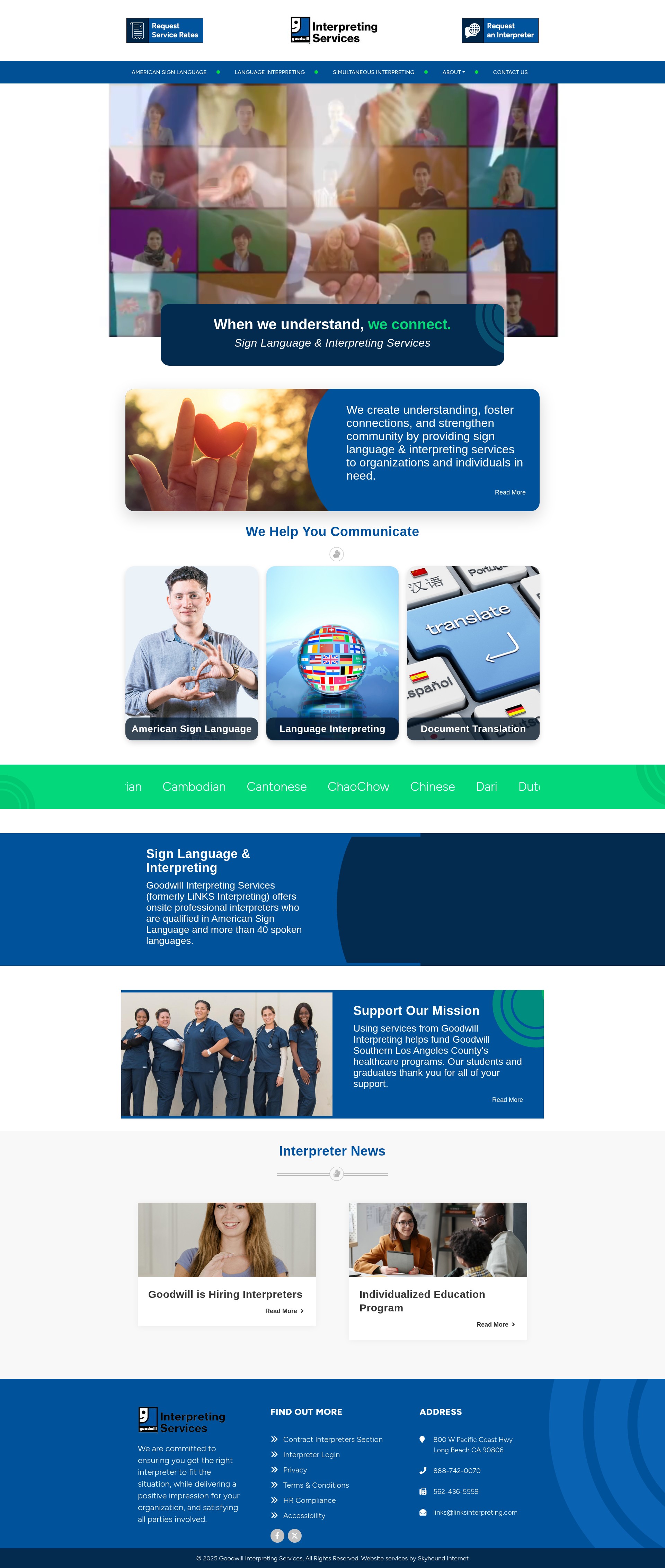 Landing Page