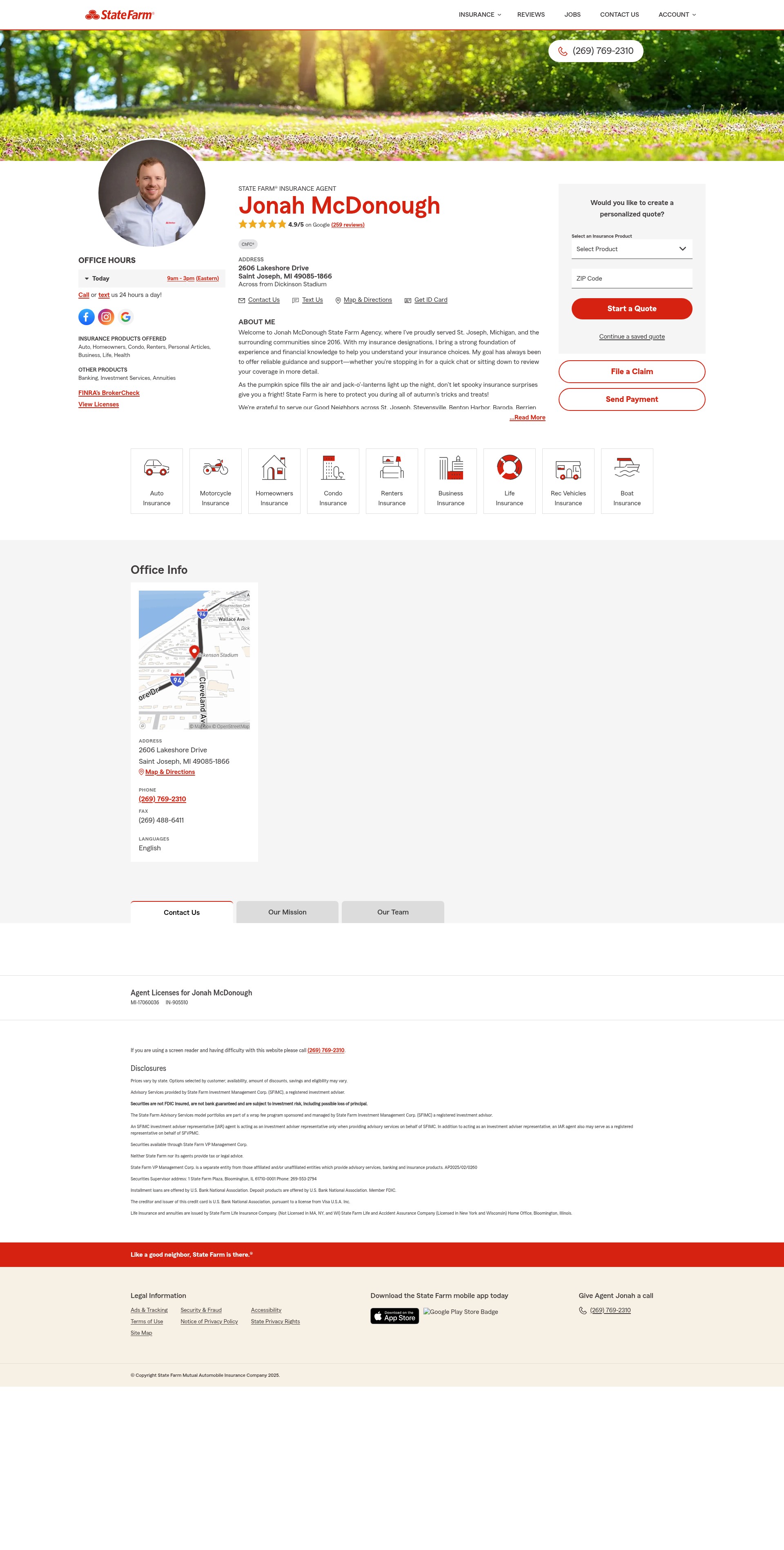Landing Page