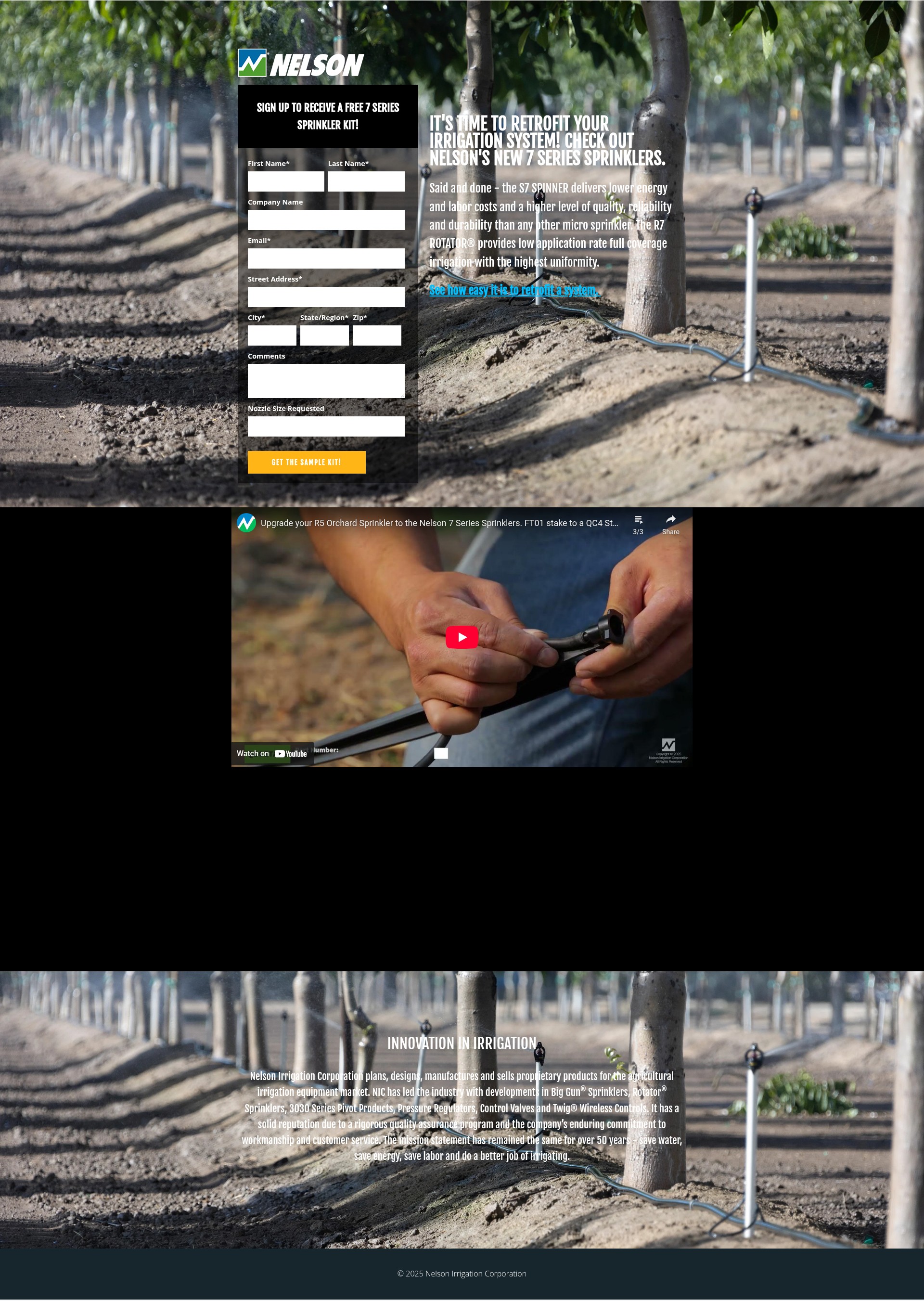 Landing Page