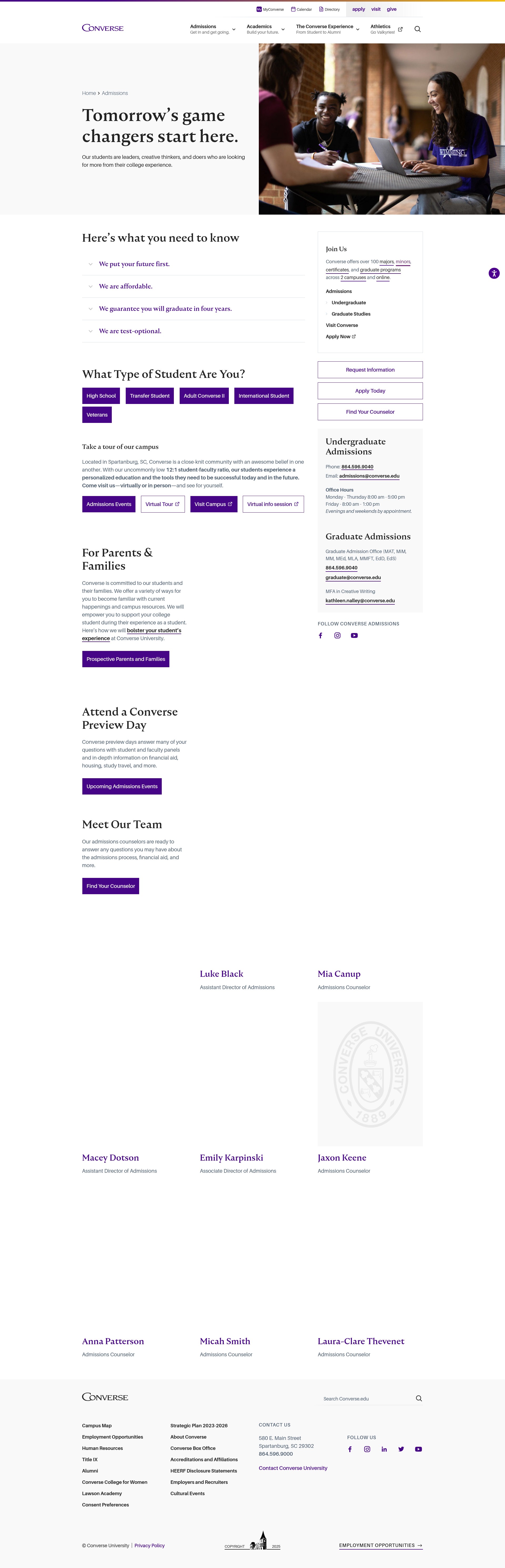 Landing Page