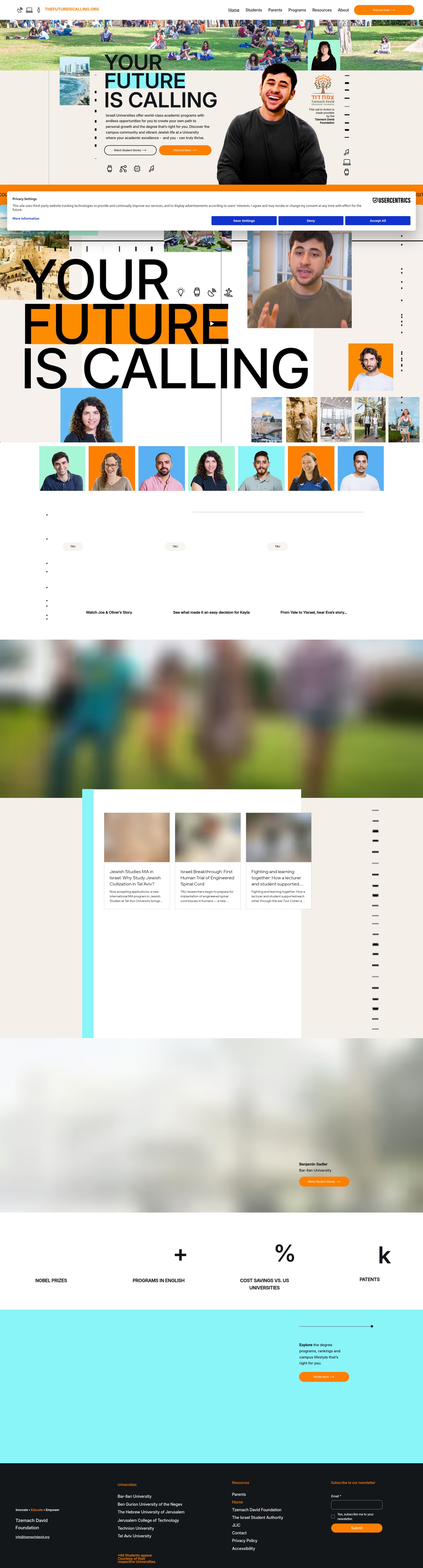 Landing Page