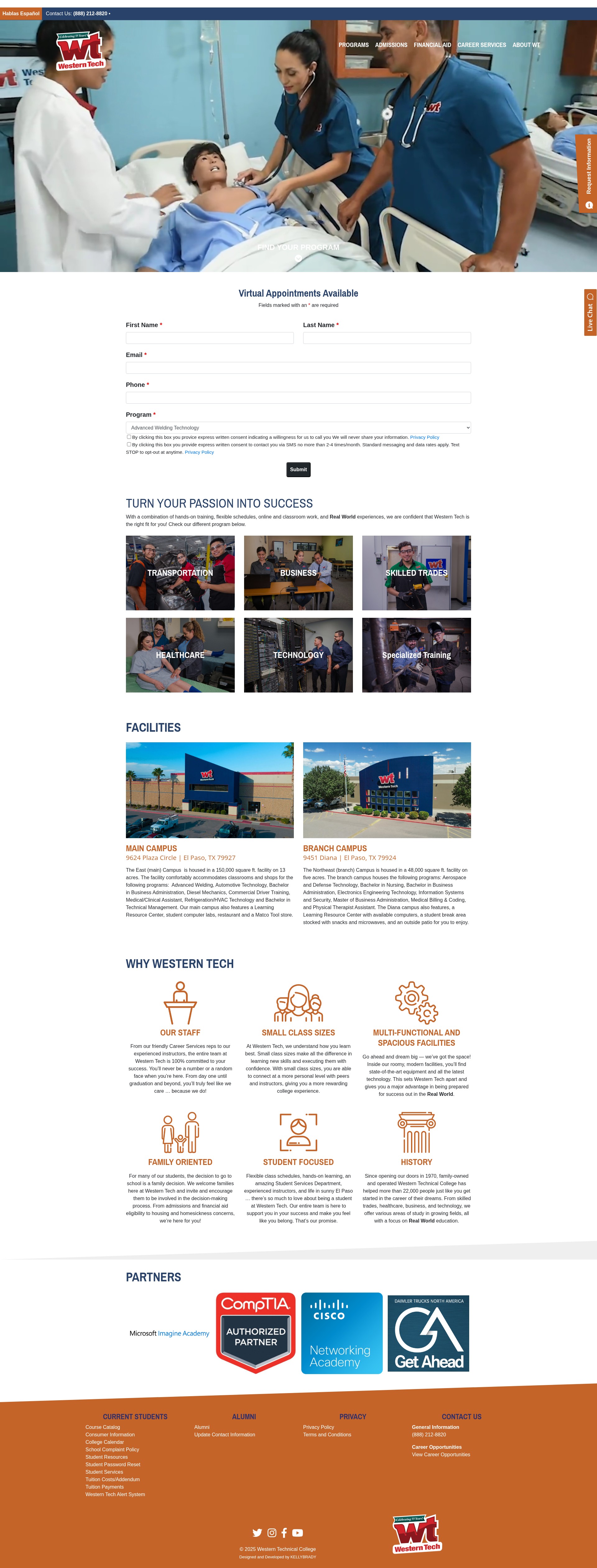 Landing Page