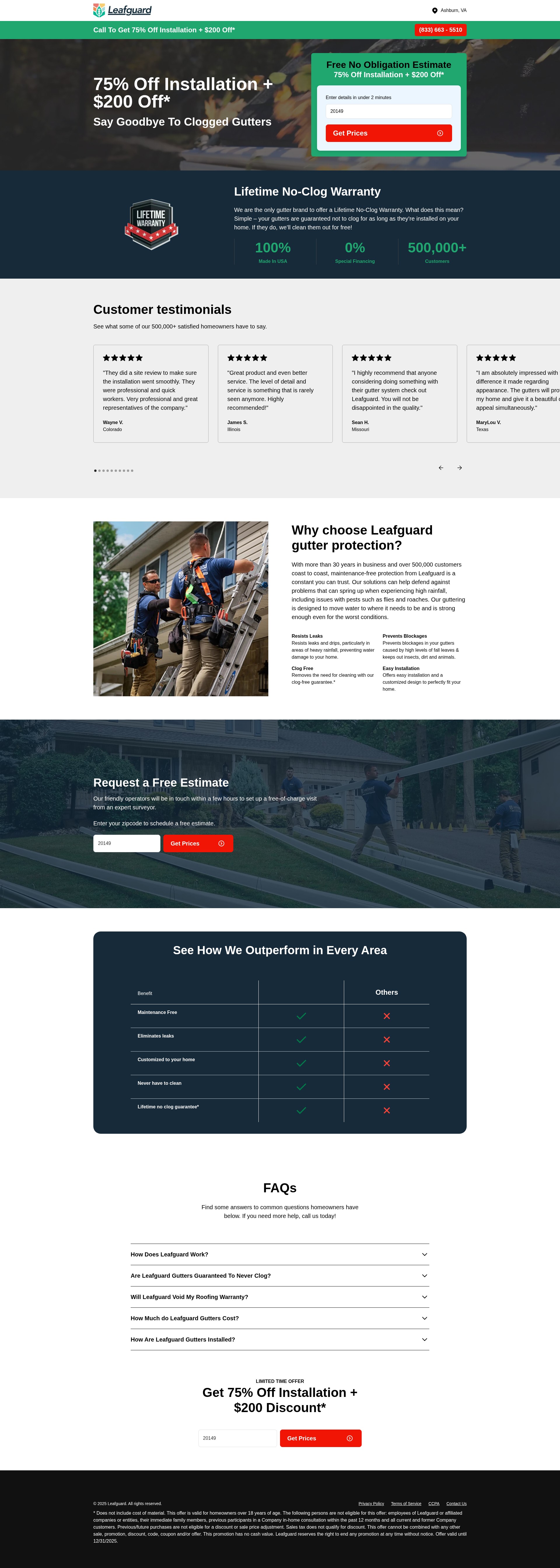 Landing Page