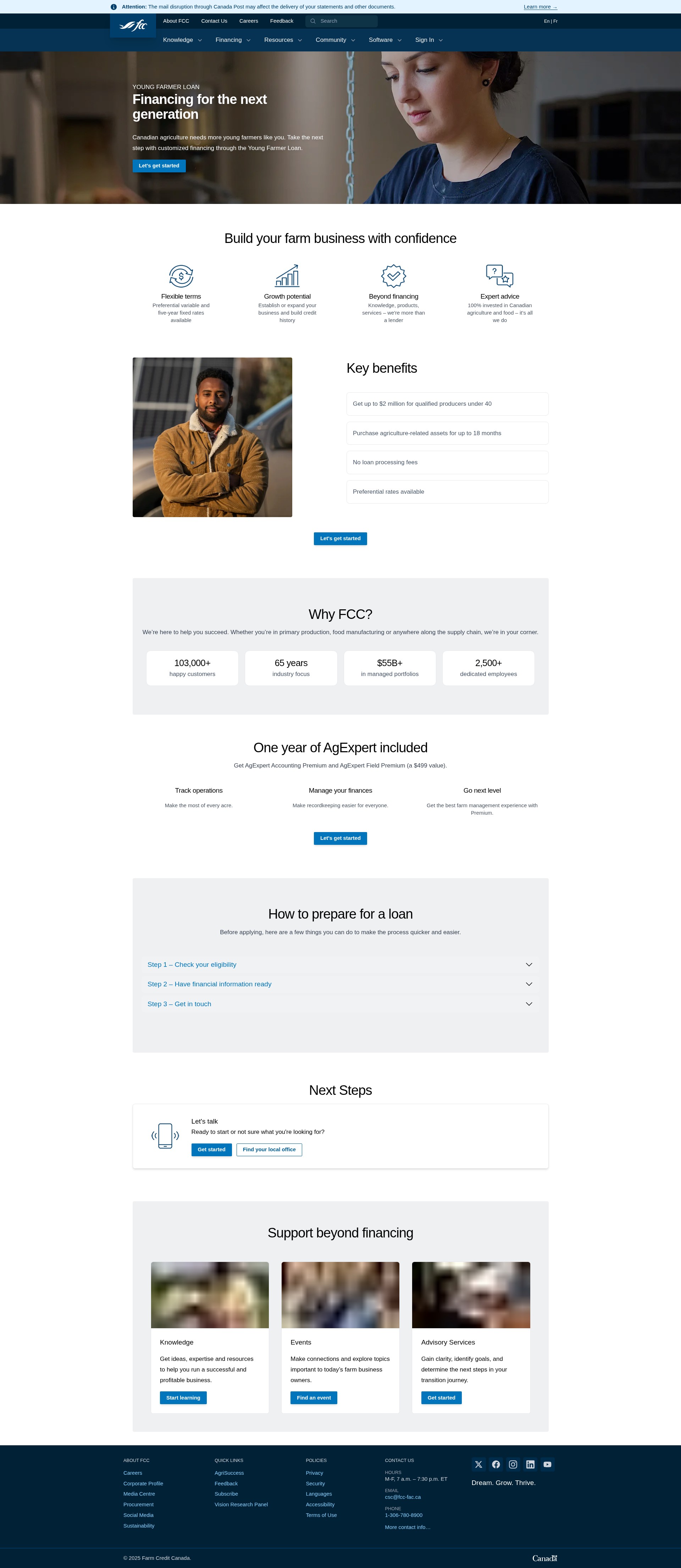 Landing Page