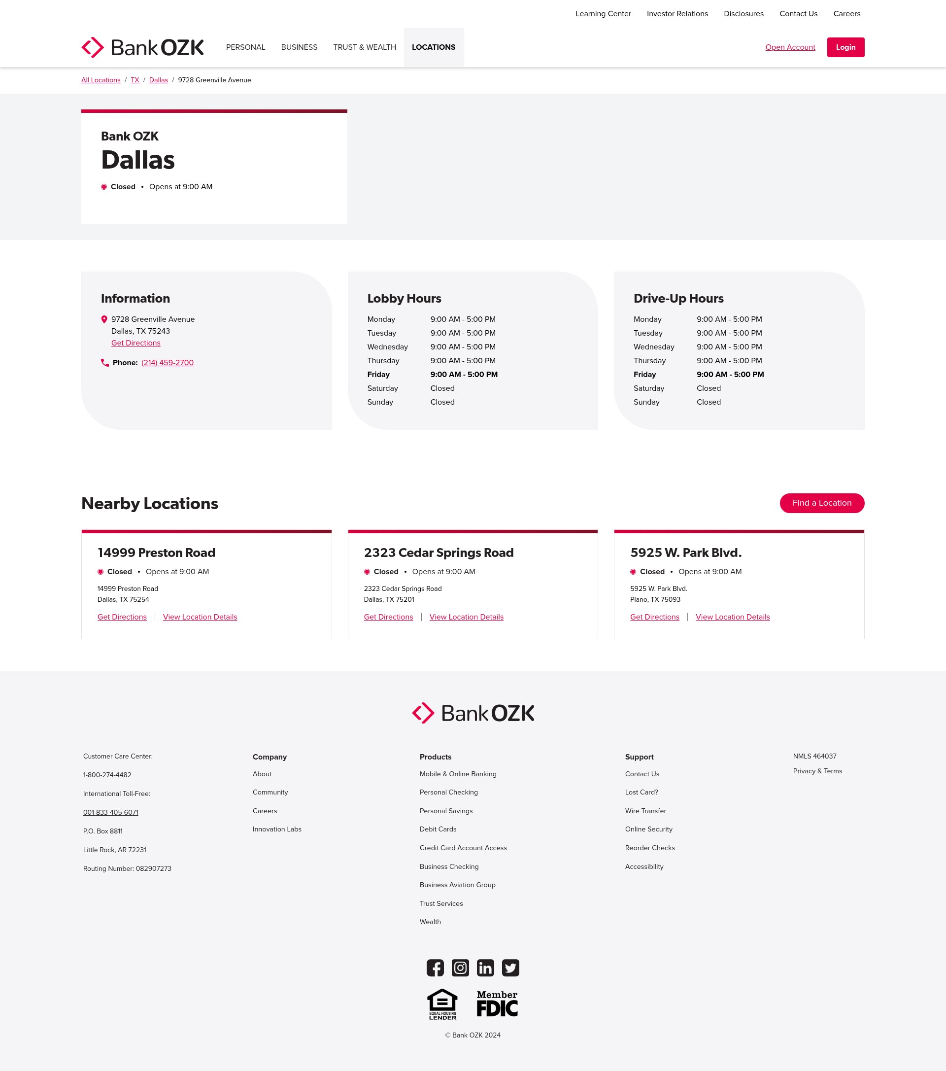 Landing Page