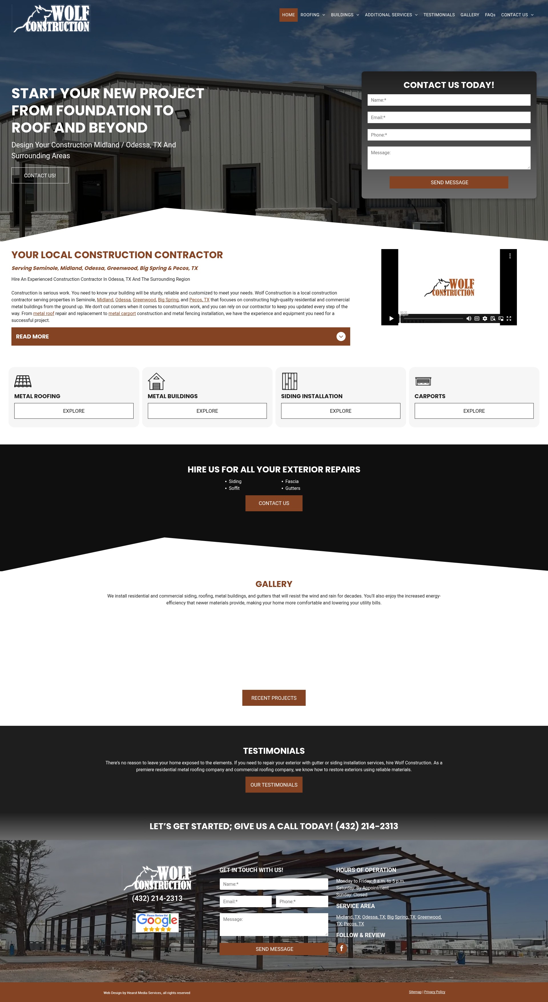 Landing Page