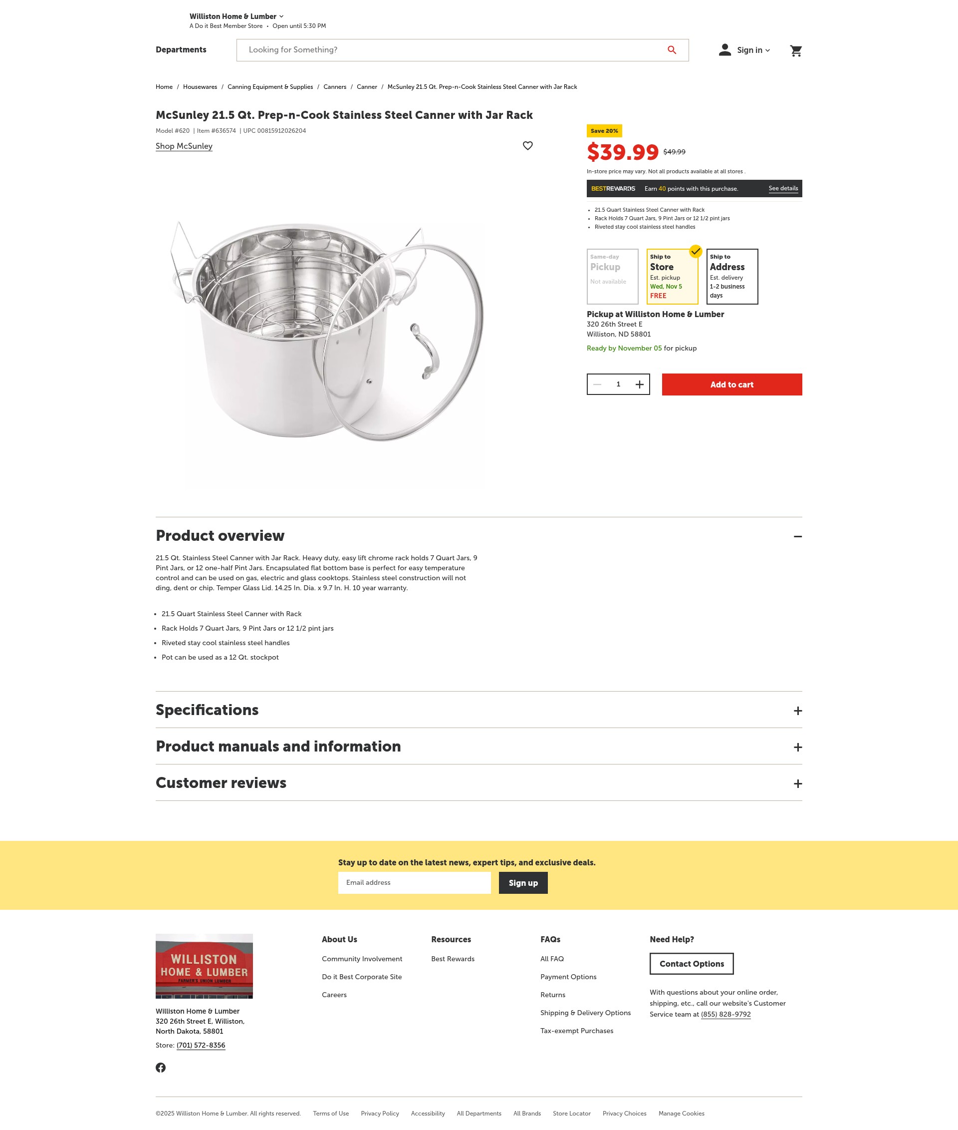 Landing Page