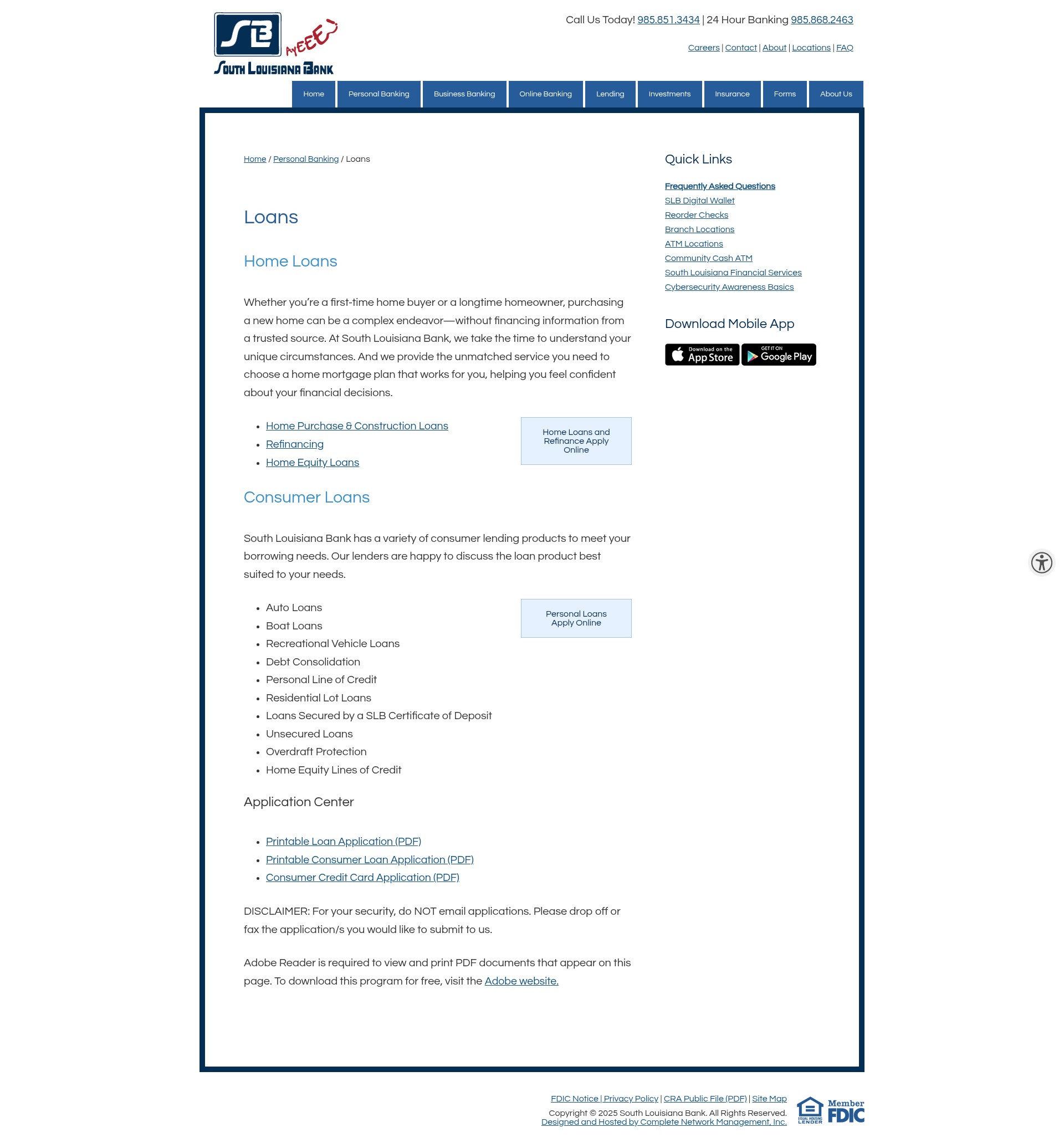Landing Page