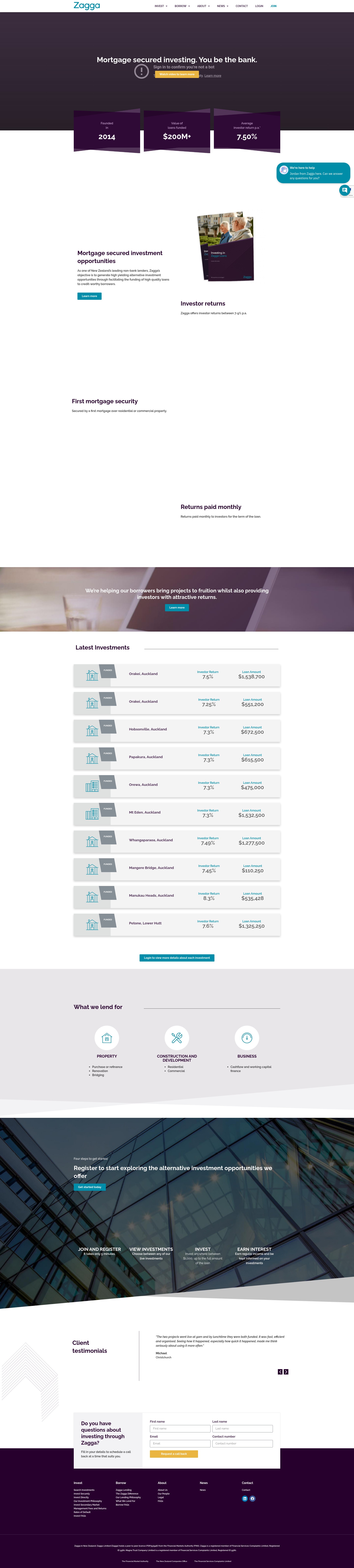 Landing Page
