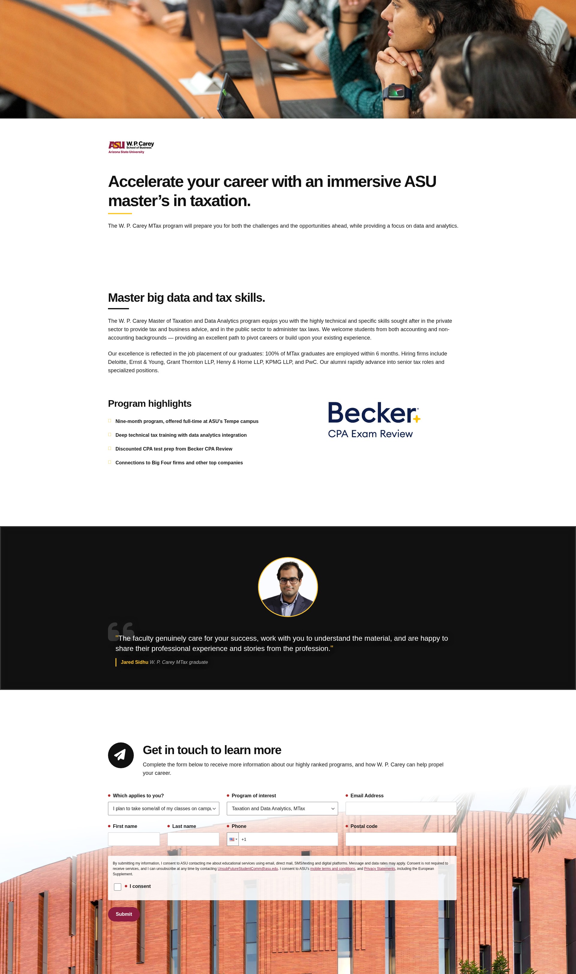 Landing Page
