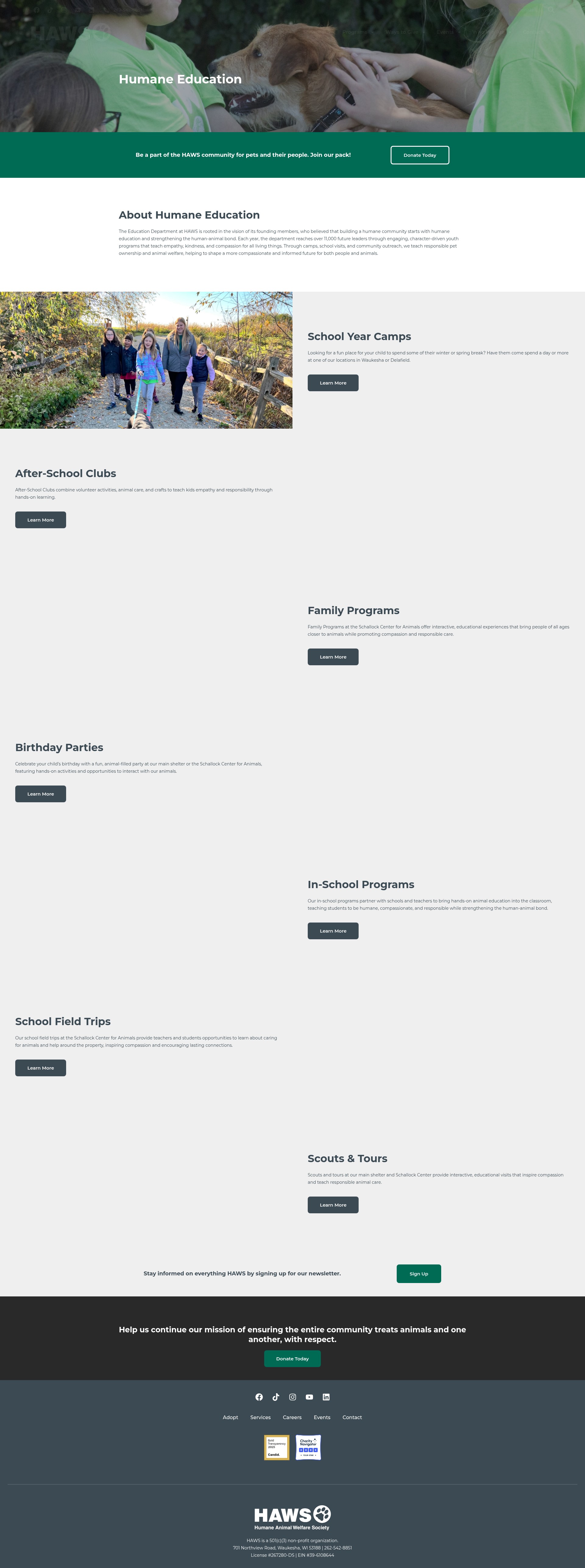 Landing Page