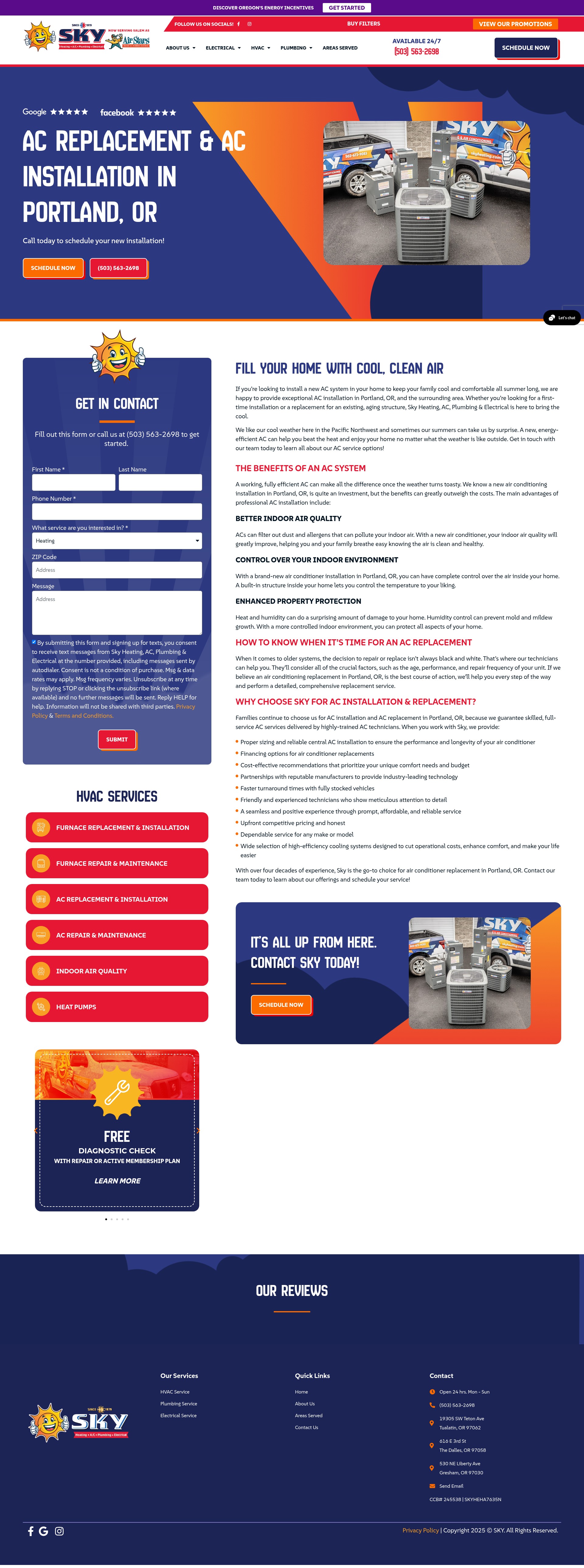 Landing Page