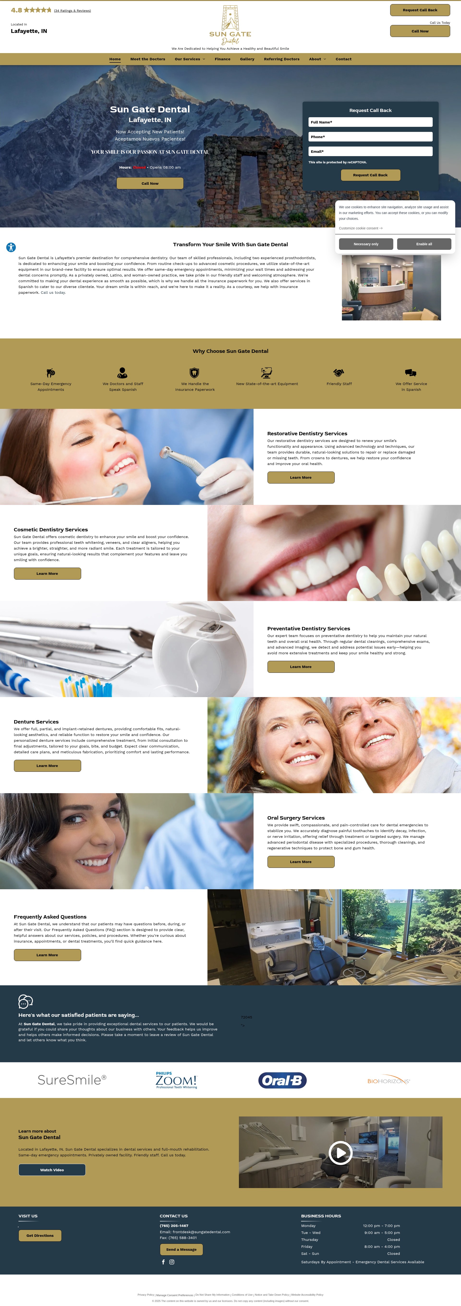 Landing Page