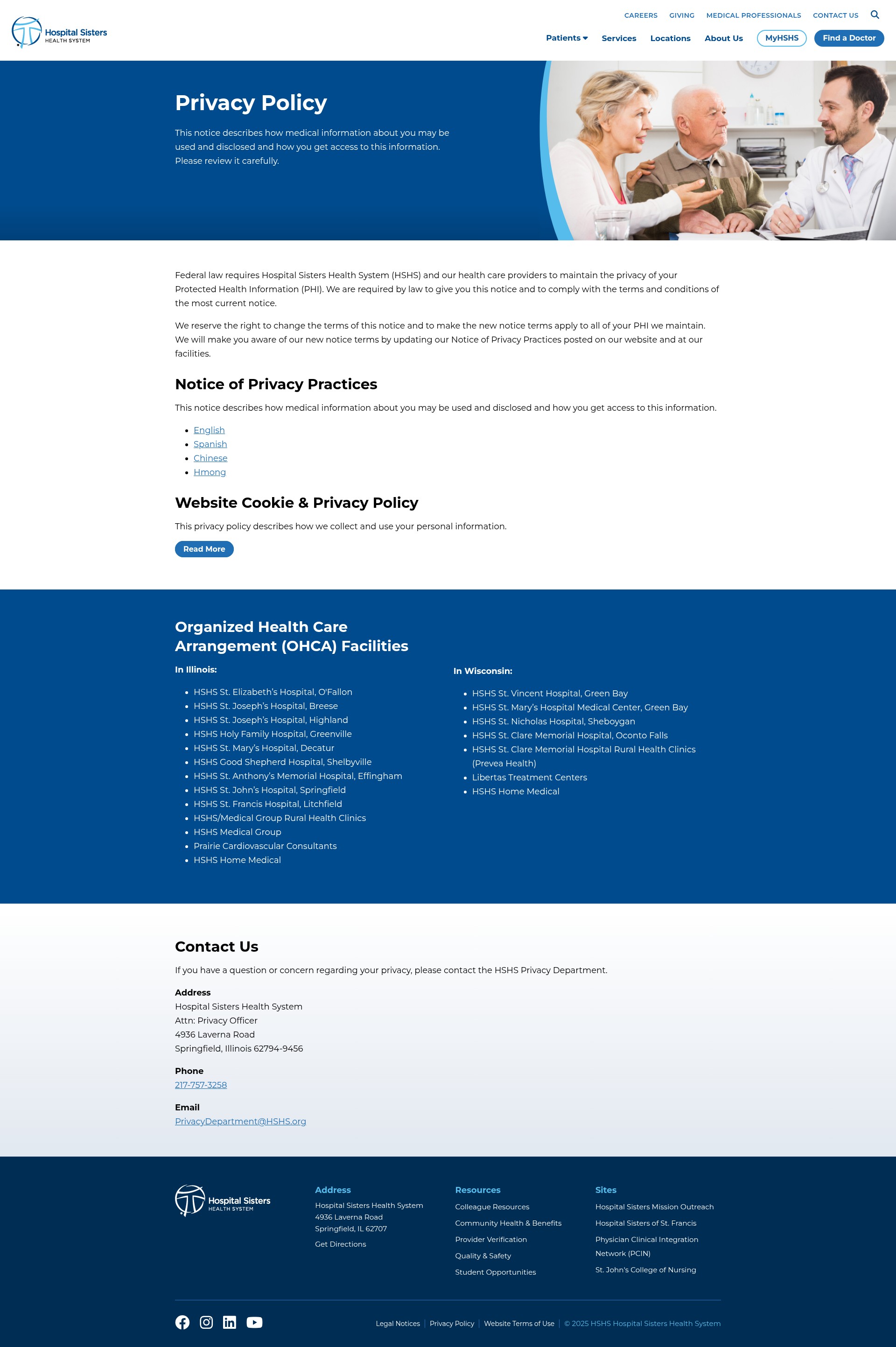 Landing Page