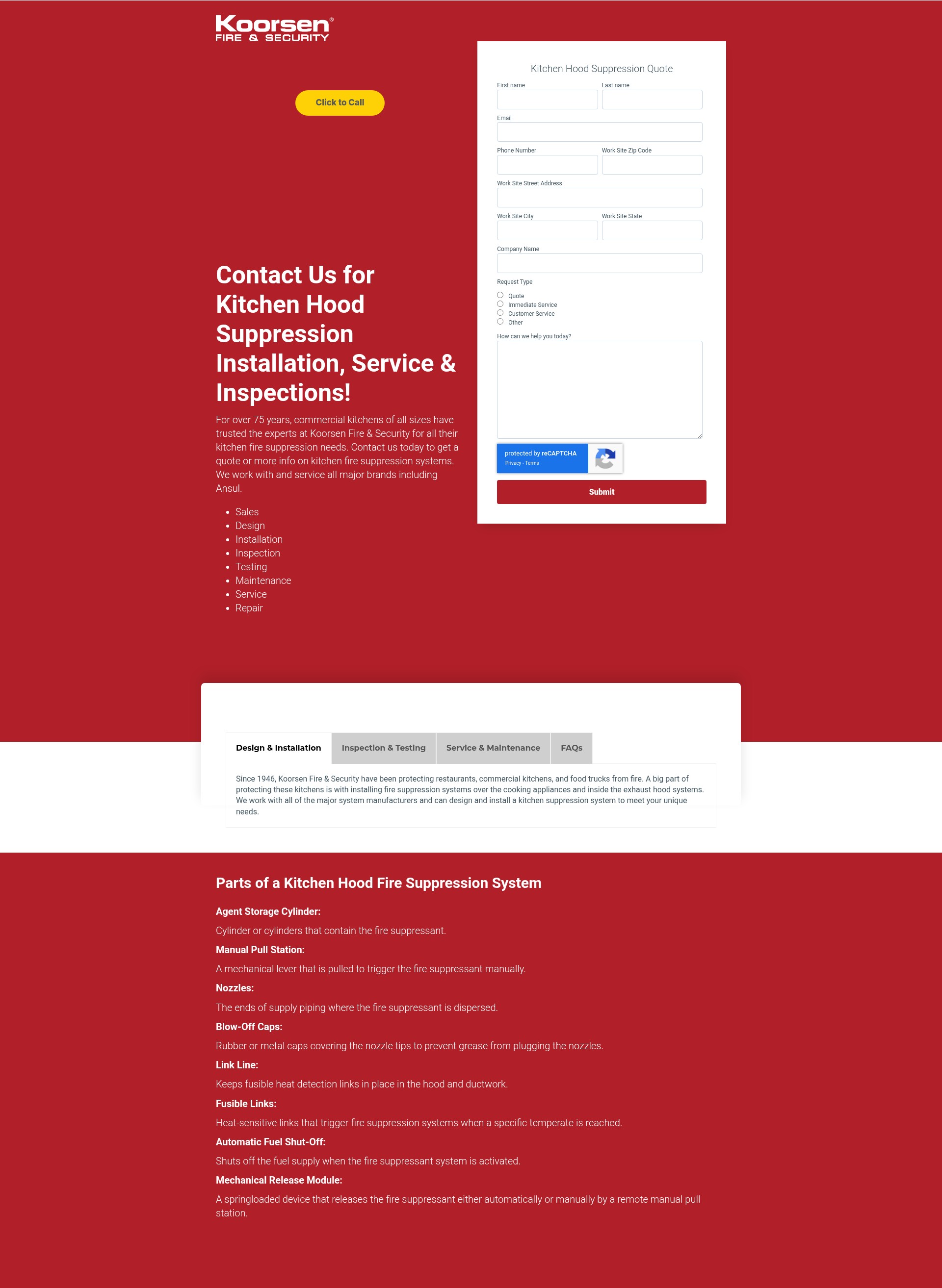 Landing Page