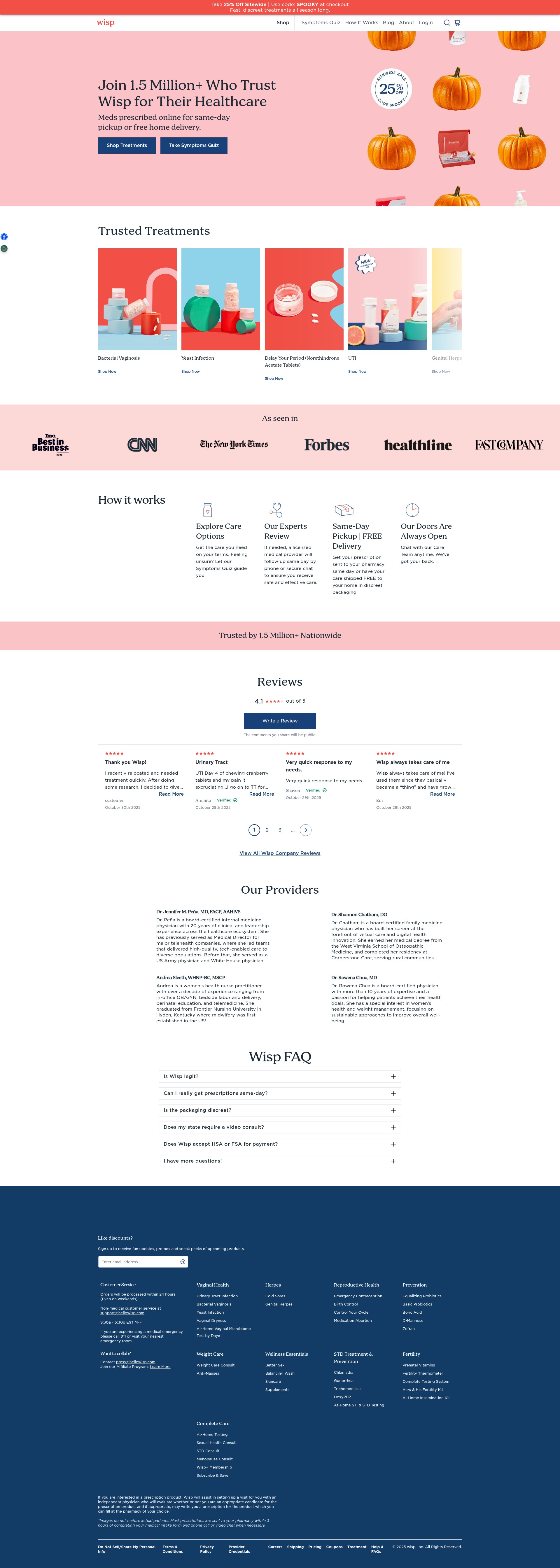 Landing Page