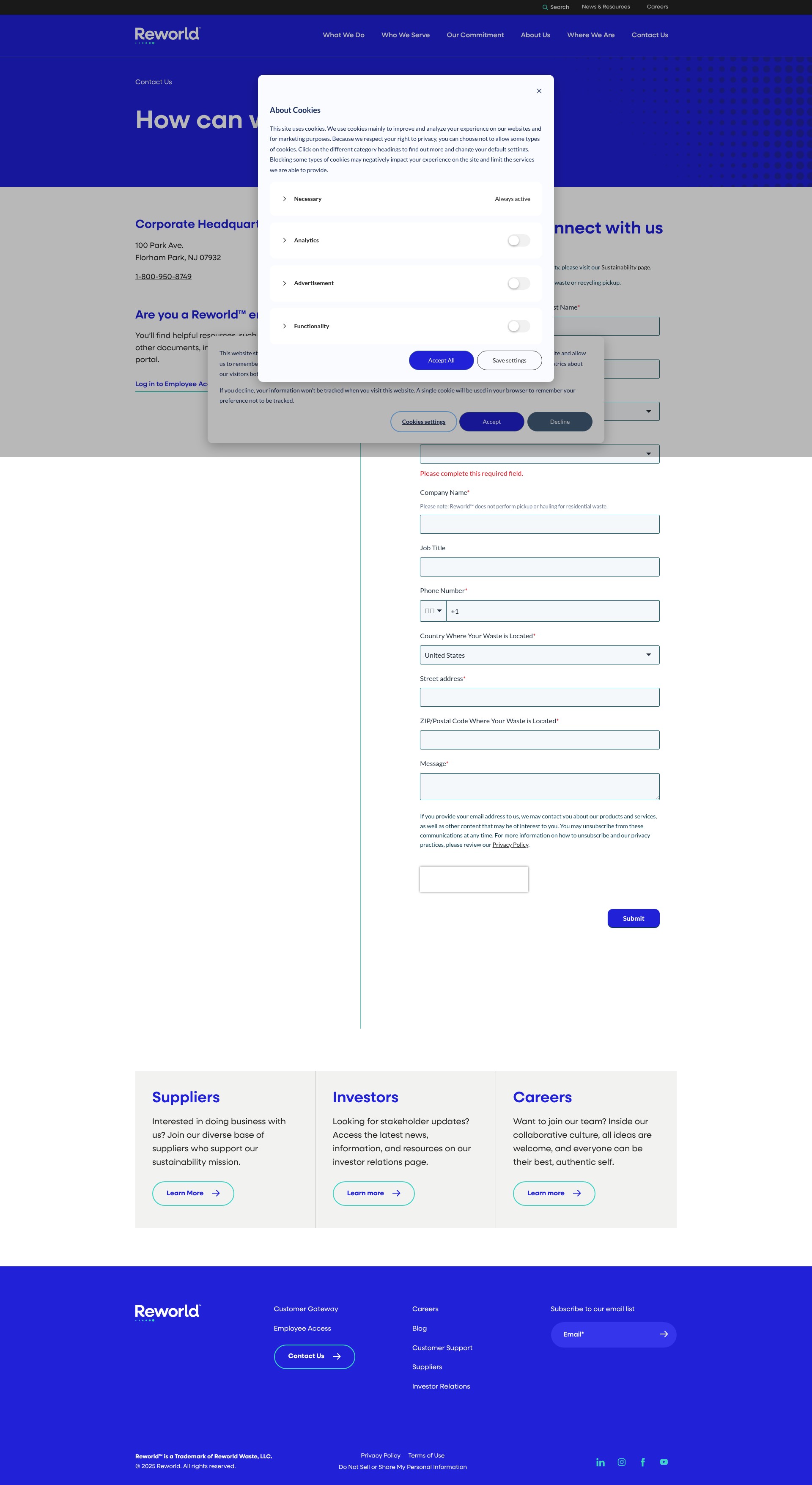 Landing Page