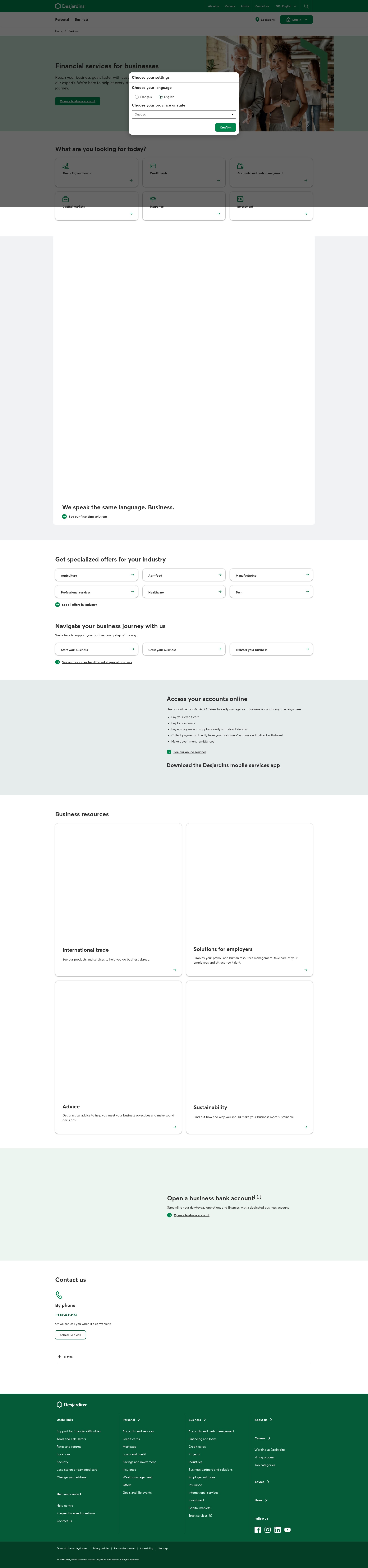 Landing Page