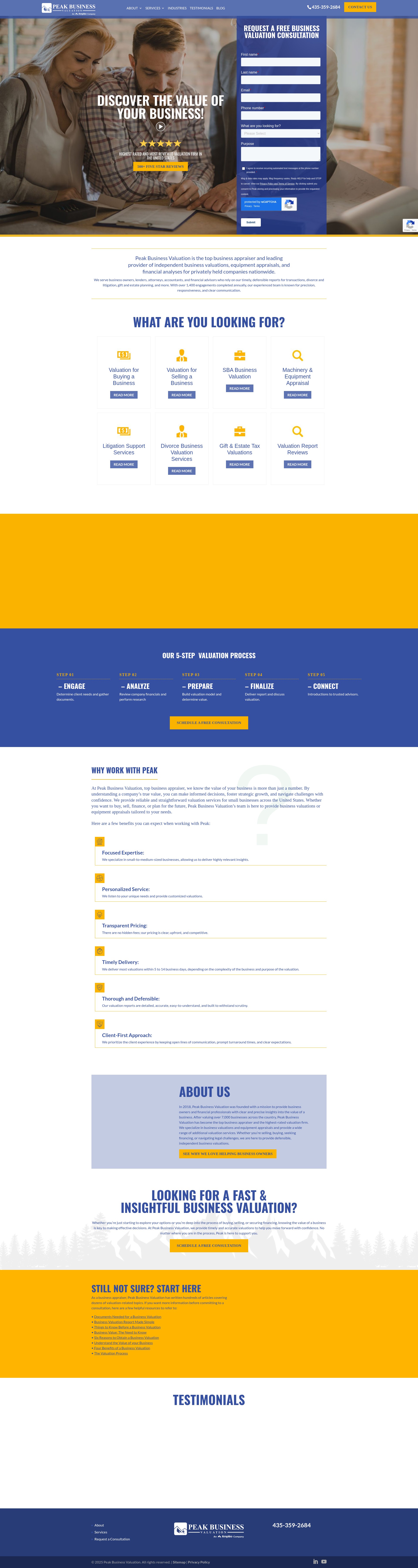 Landing Page