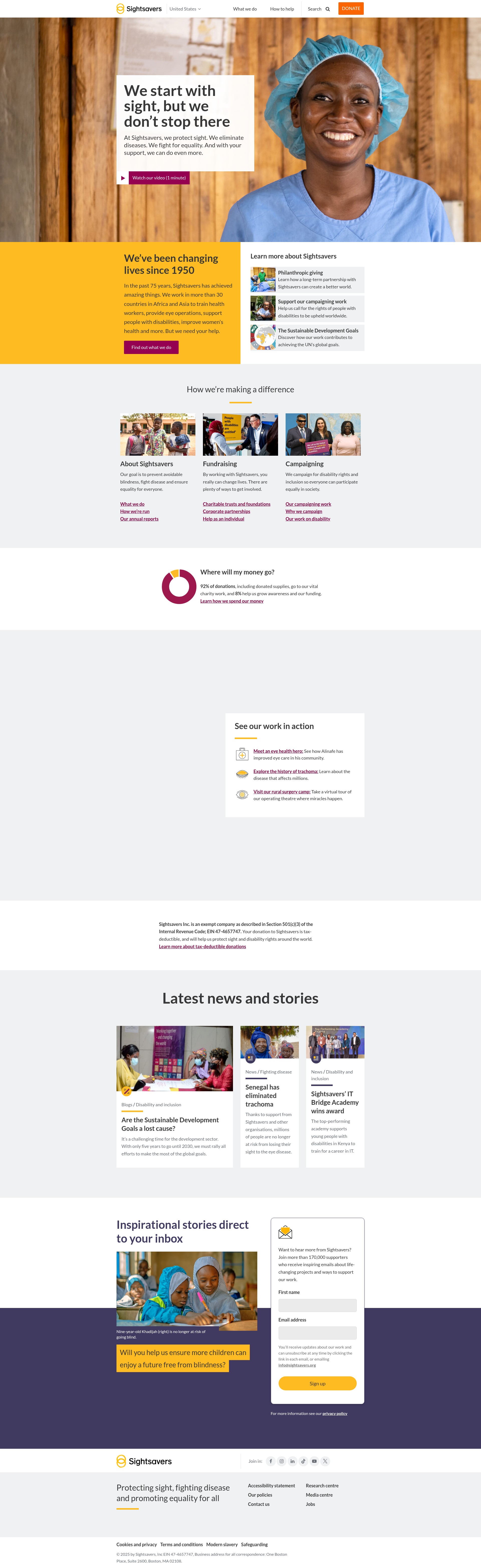 Landing Page