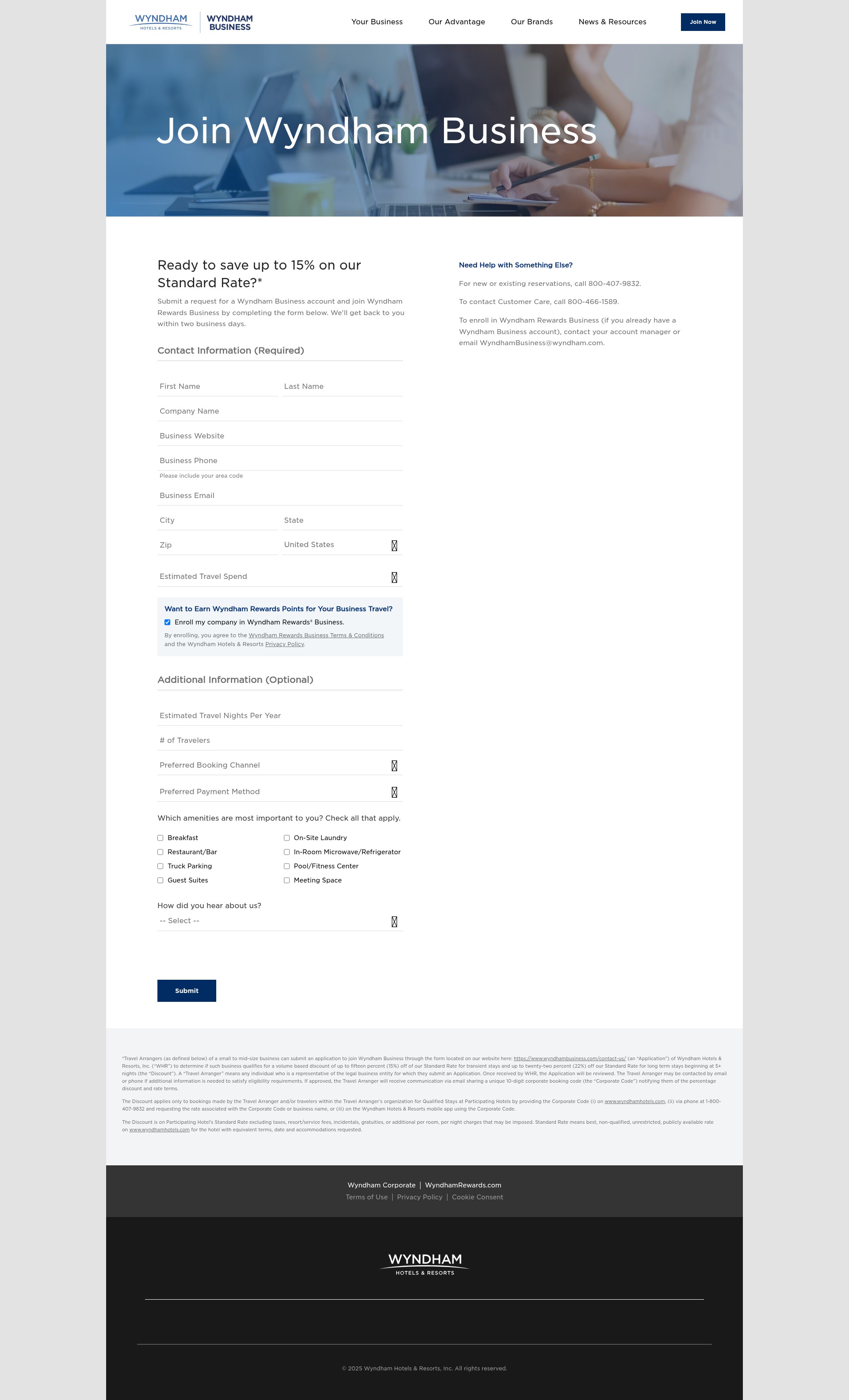 Landing Page