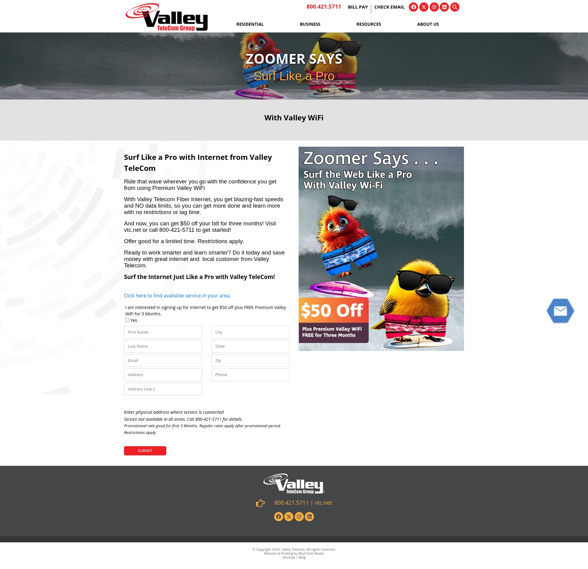 Landing Page