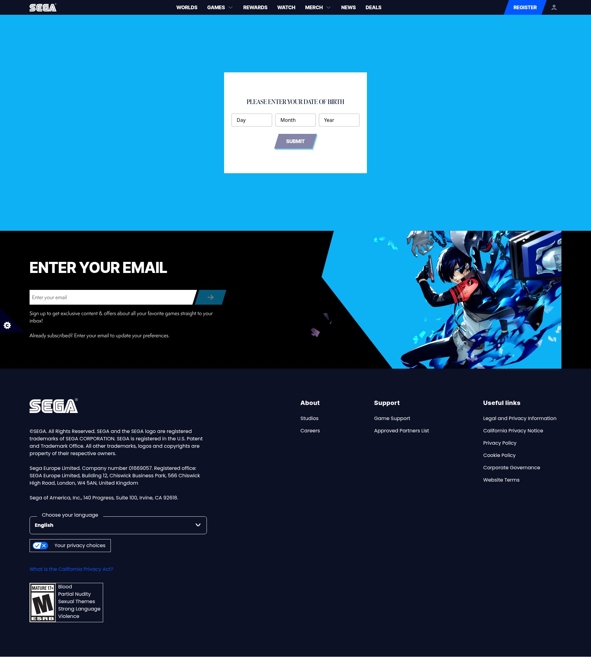 Landing Page