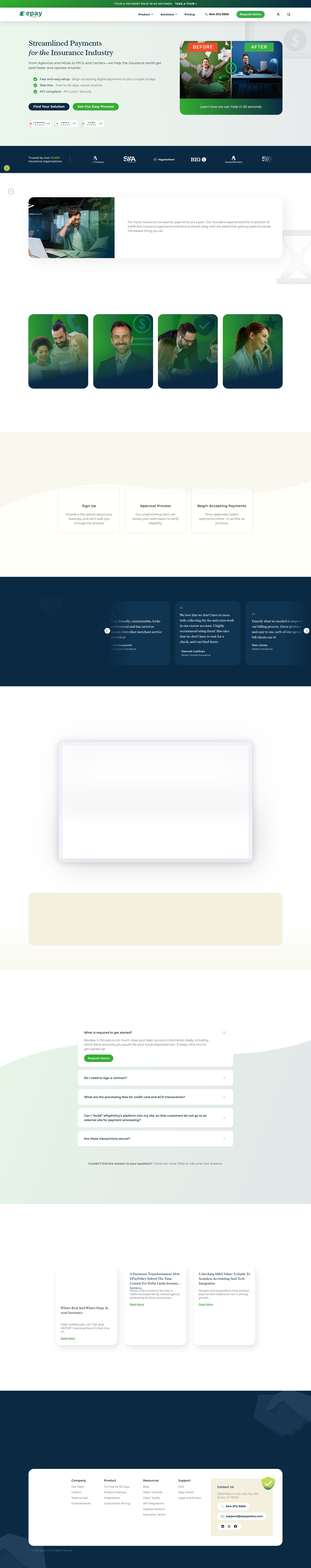 Landing Page