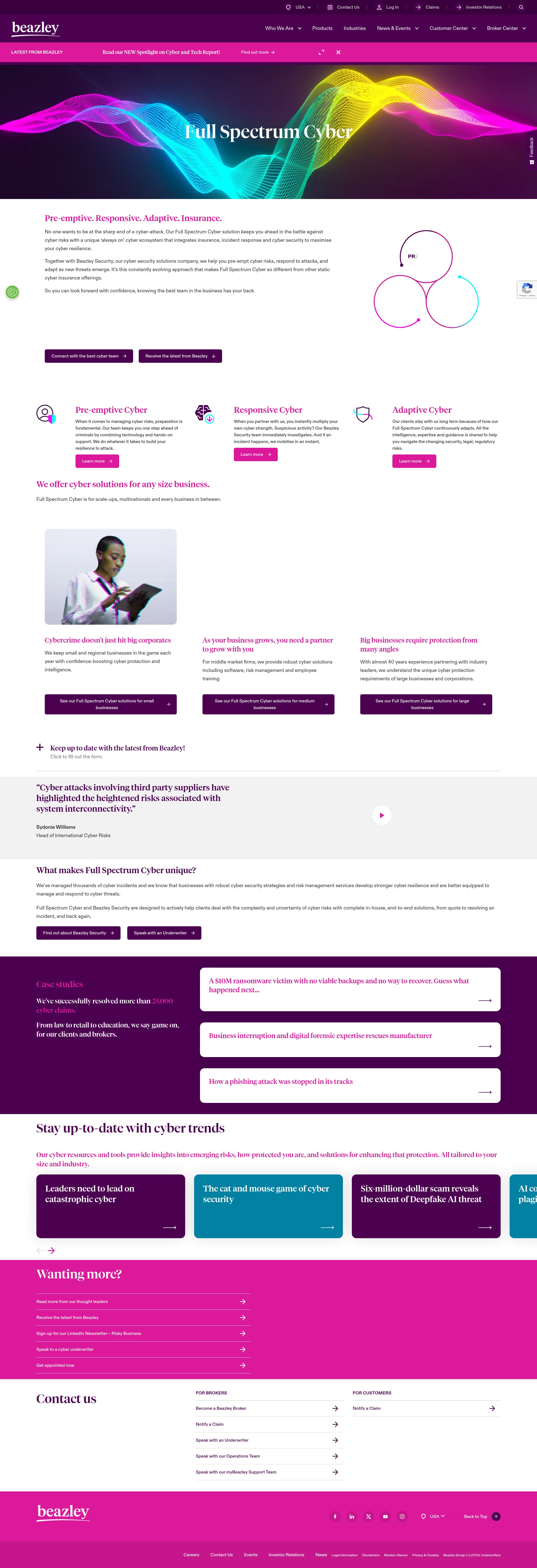 Landing Page