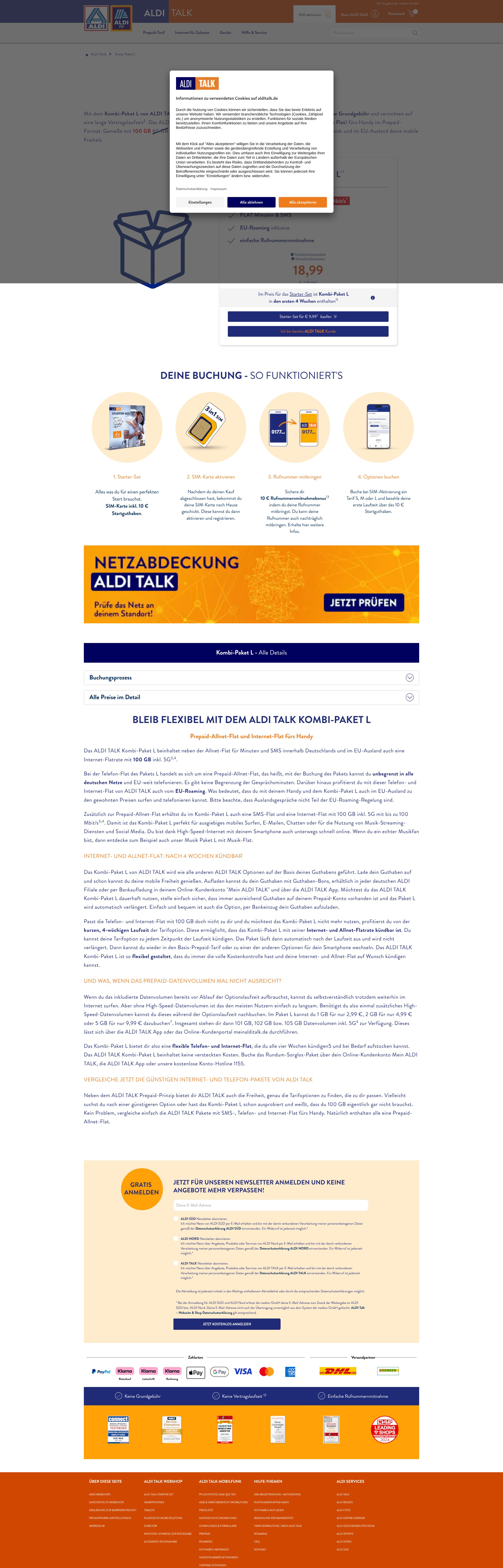 Landing Page