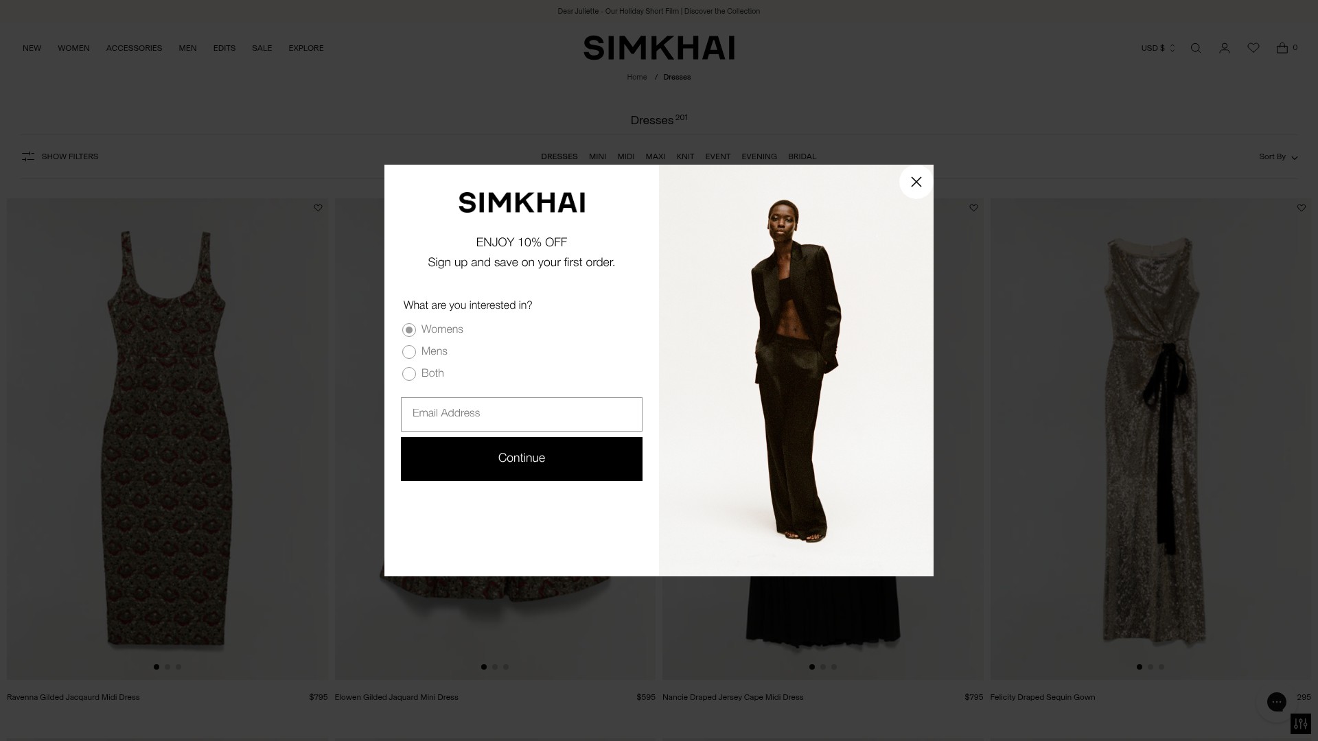 Landing Page