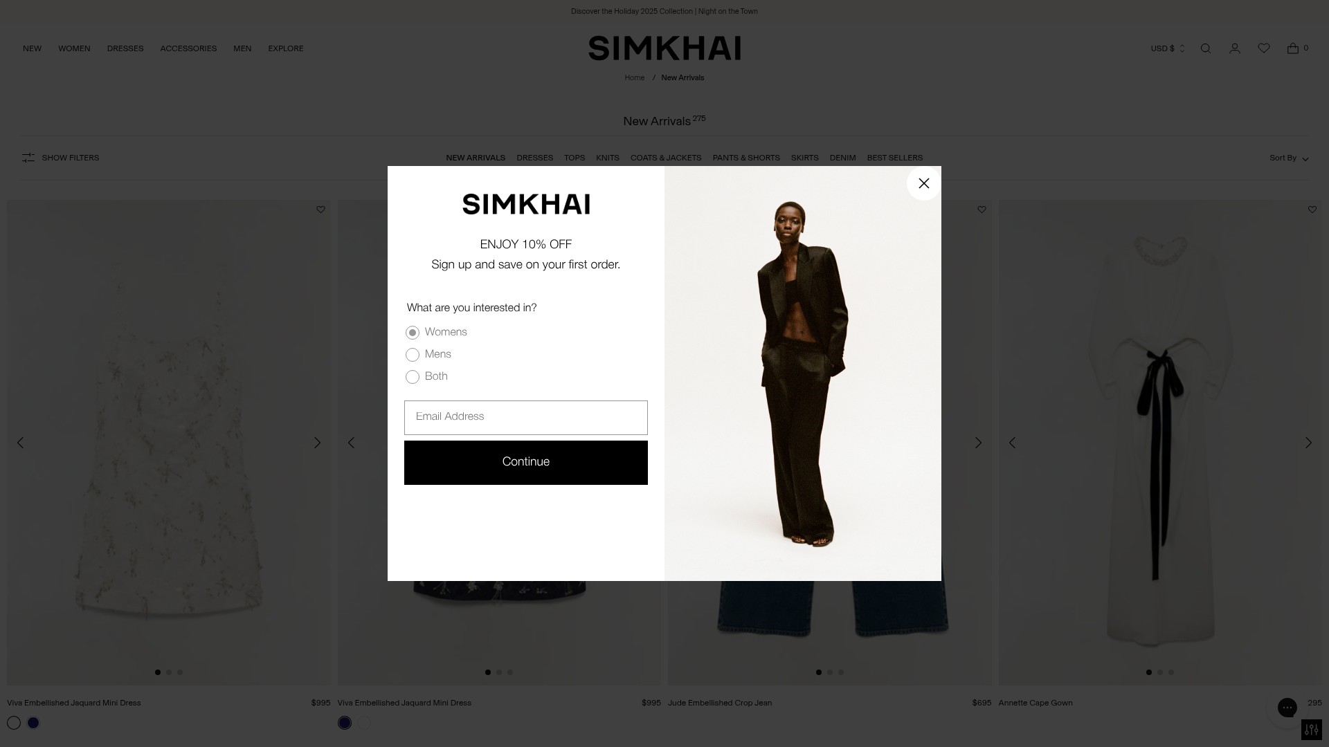 Landing Page