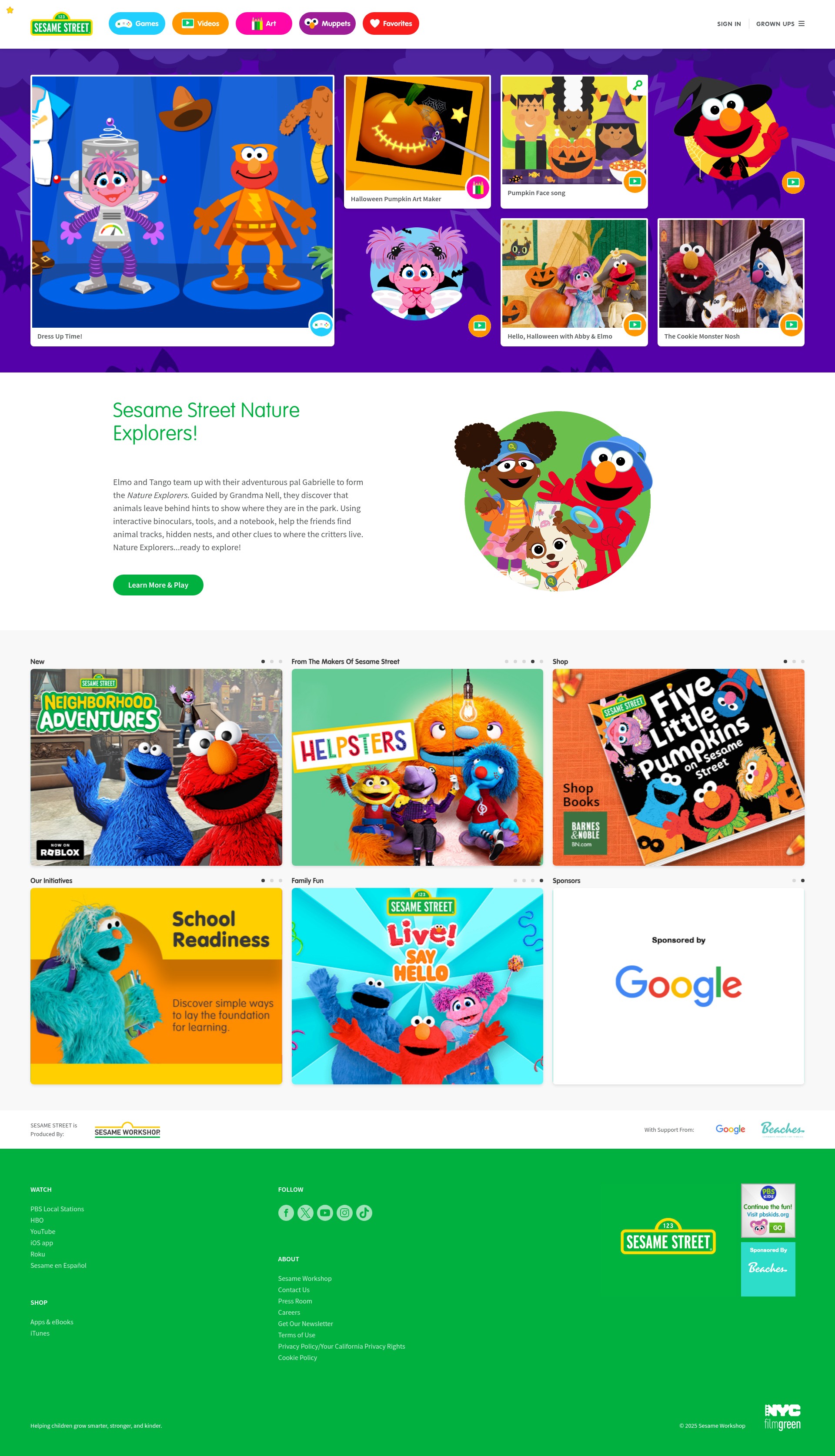 Landing Page
