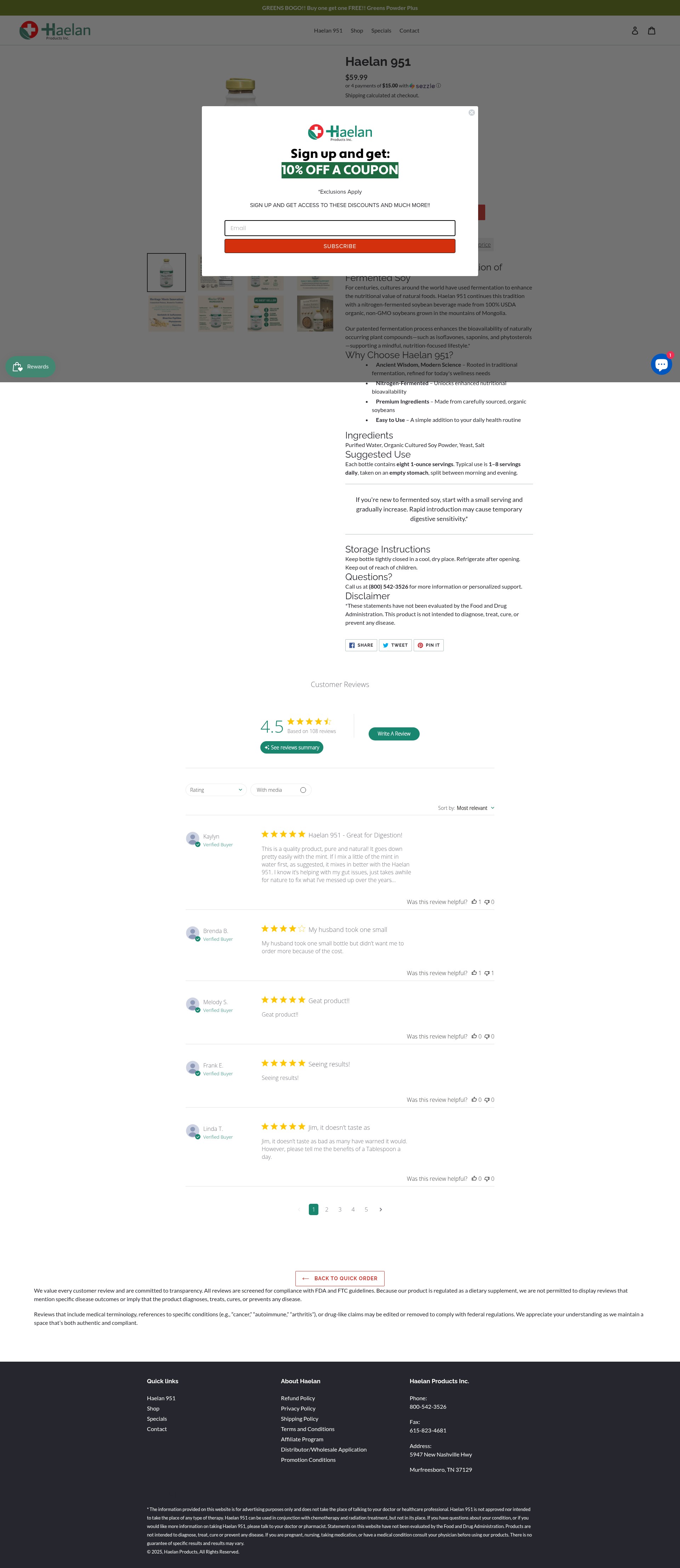Landing Page