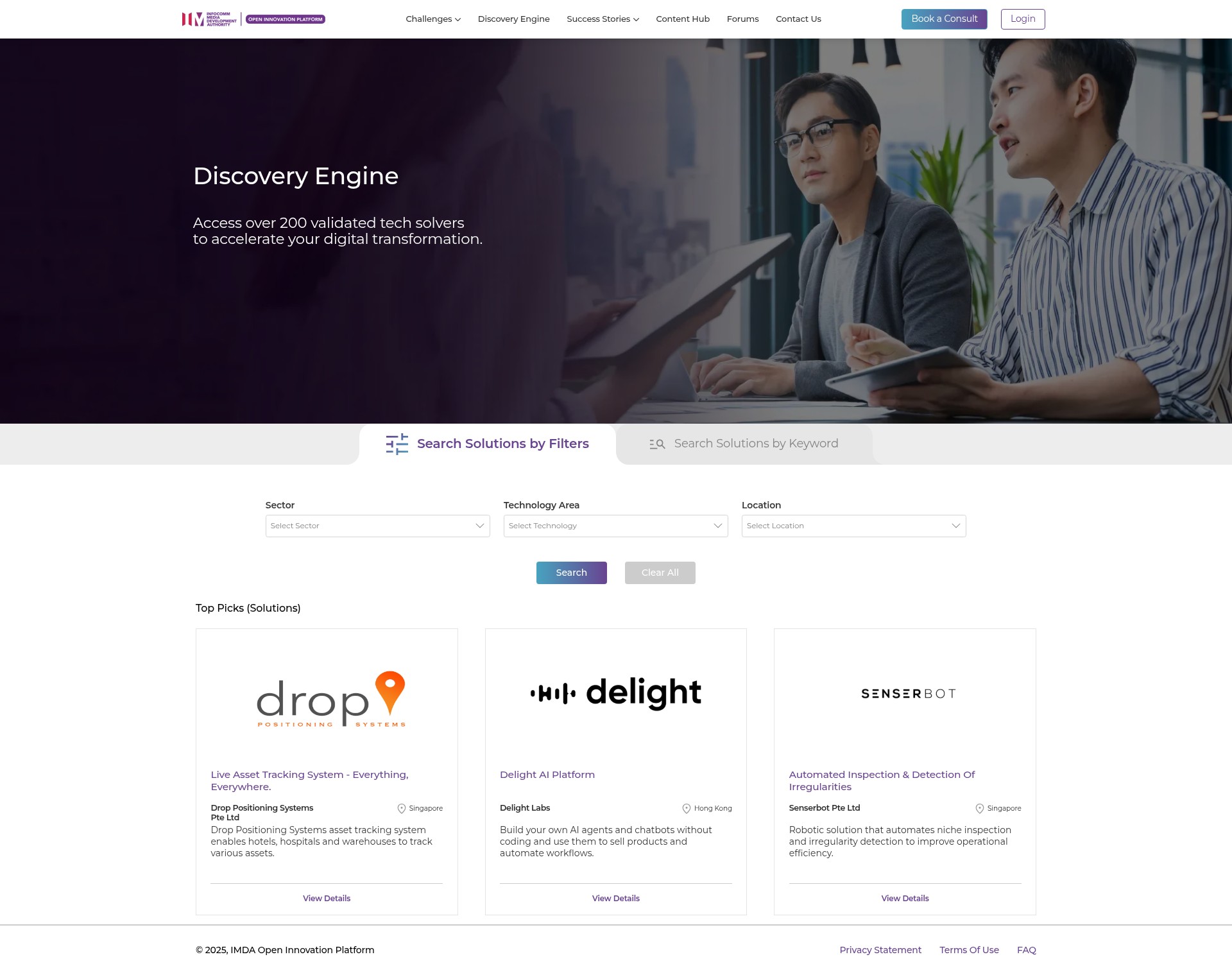 Landing Page