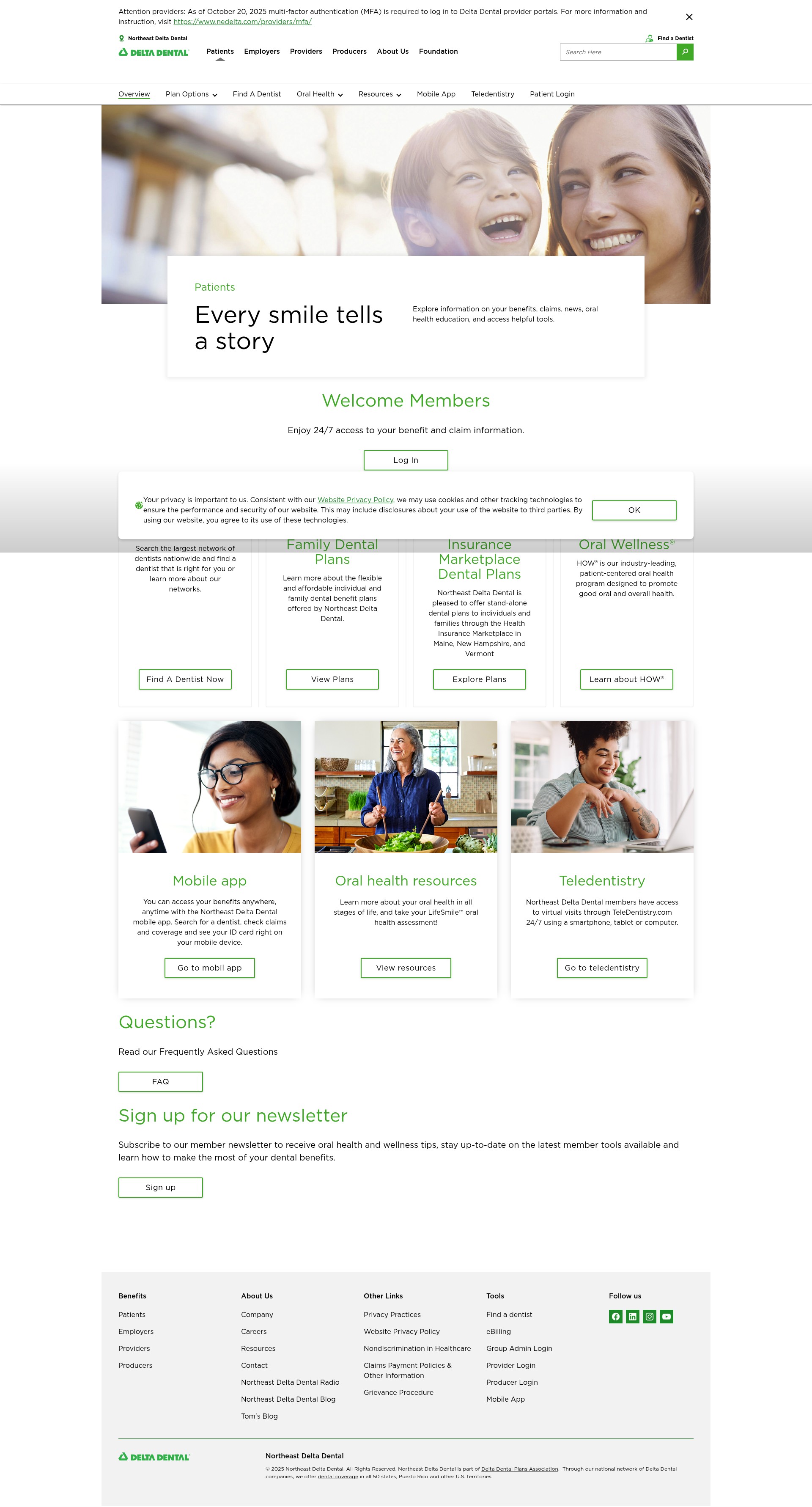 Landing Page