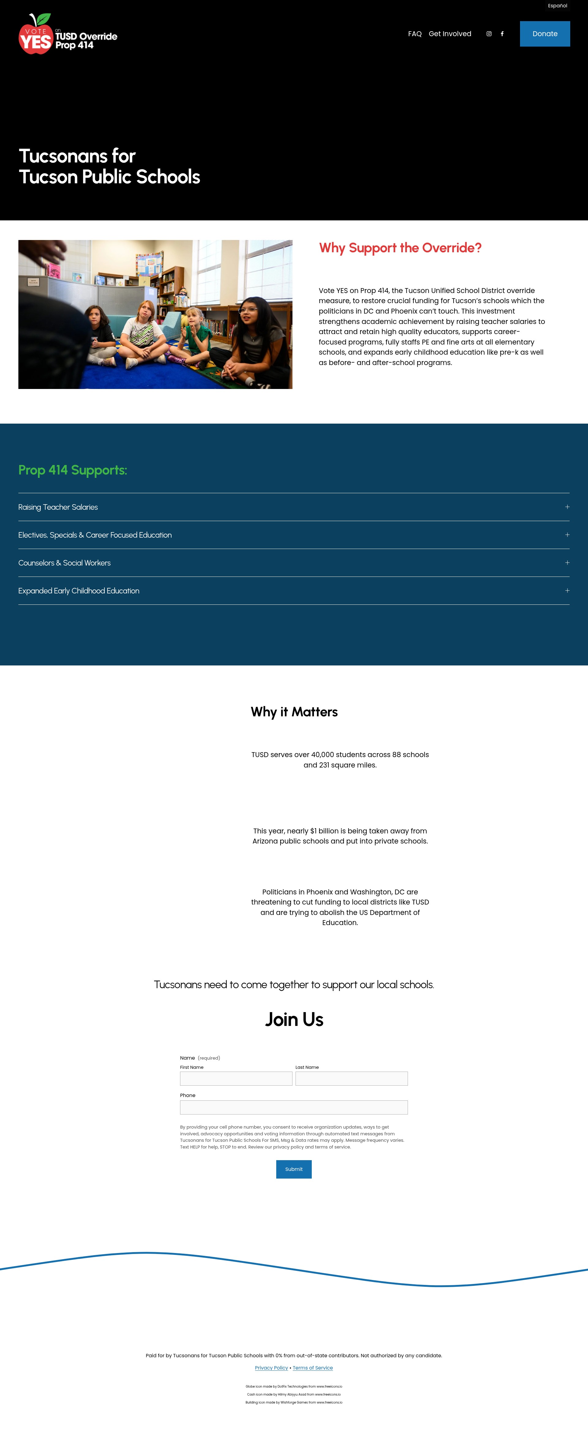 Landing Page