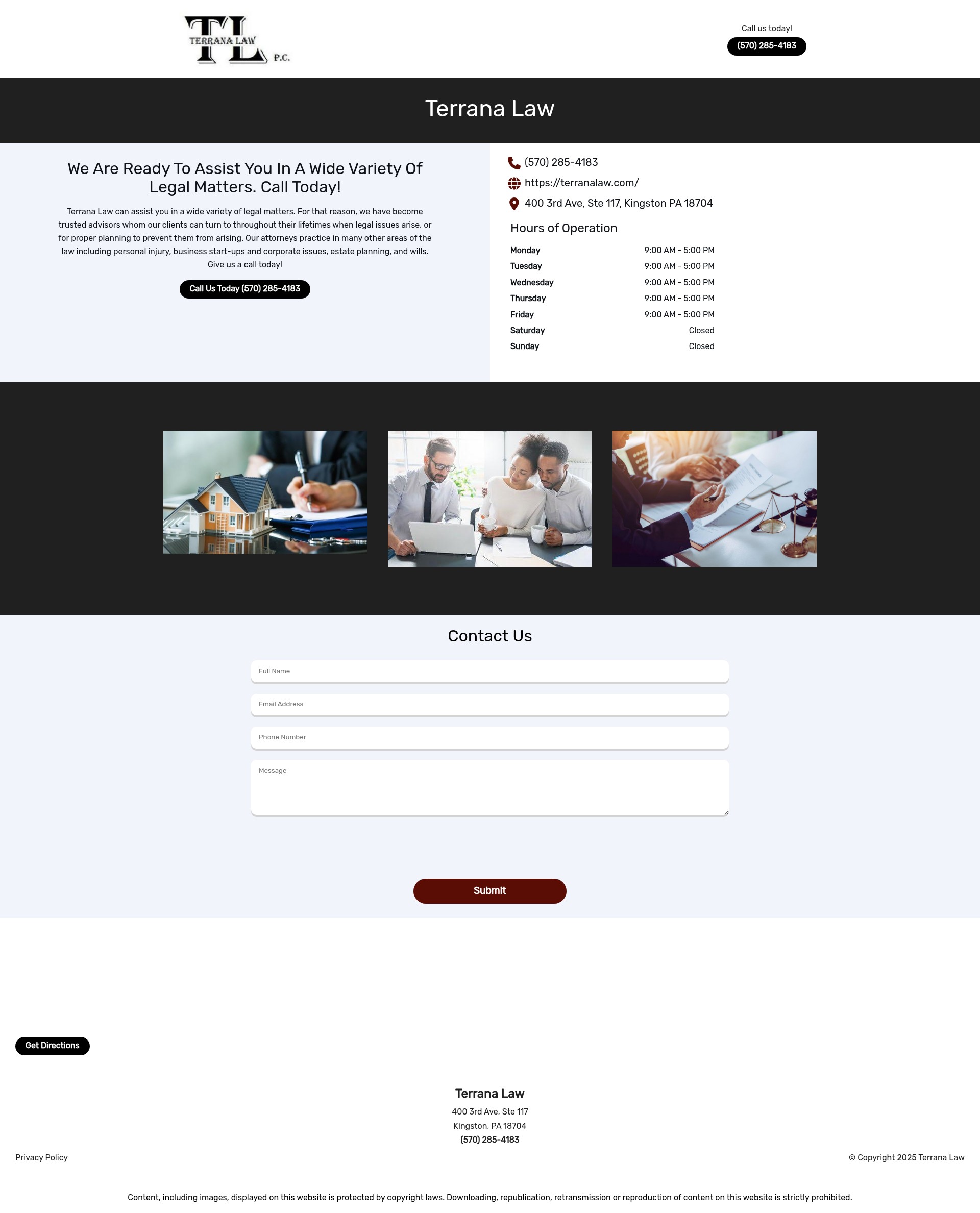 Landing Page