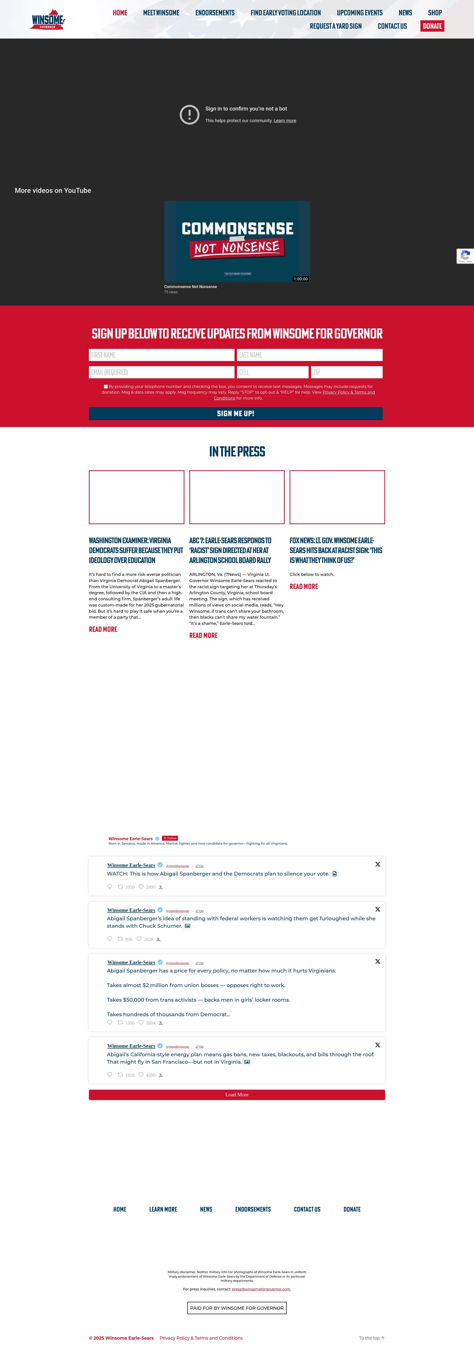 Landing Page