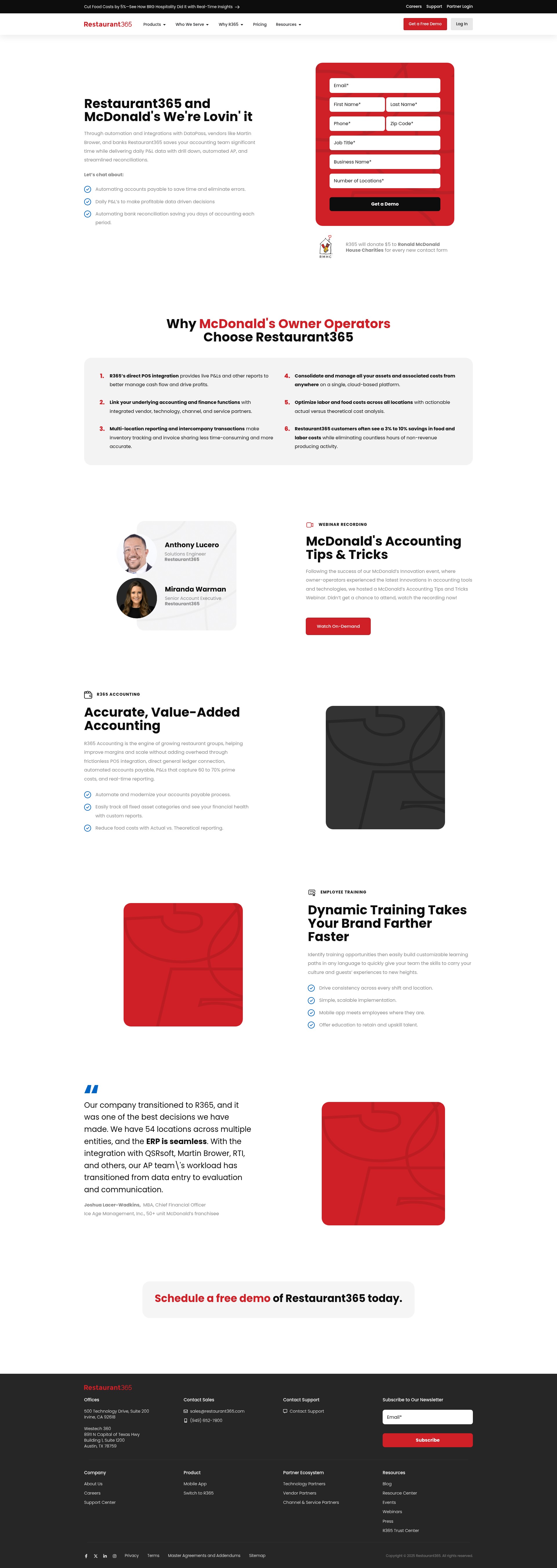 Landing Page