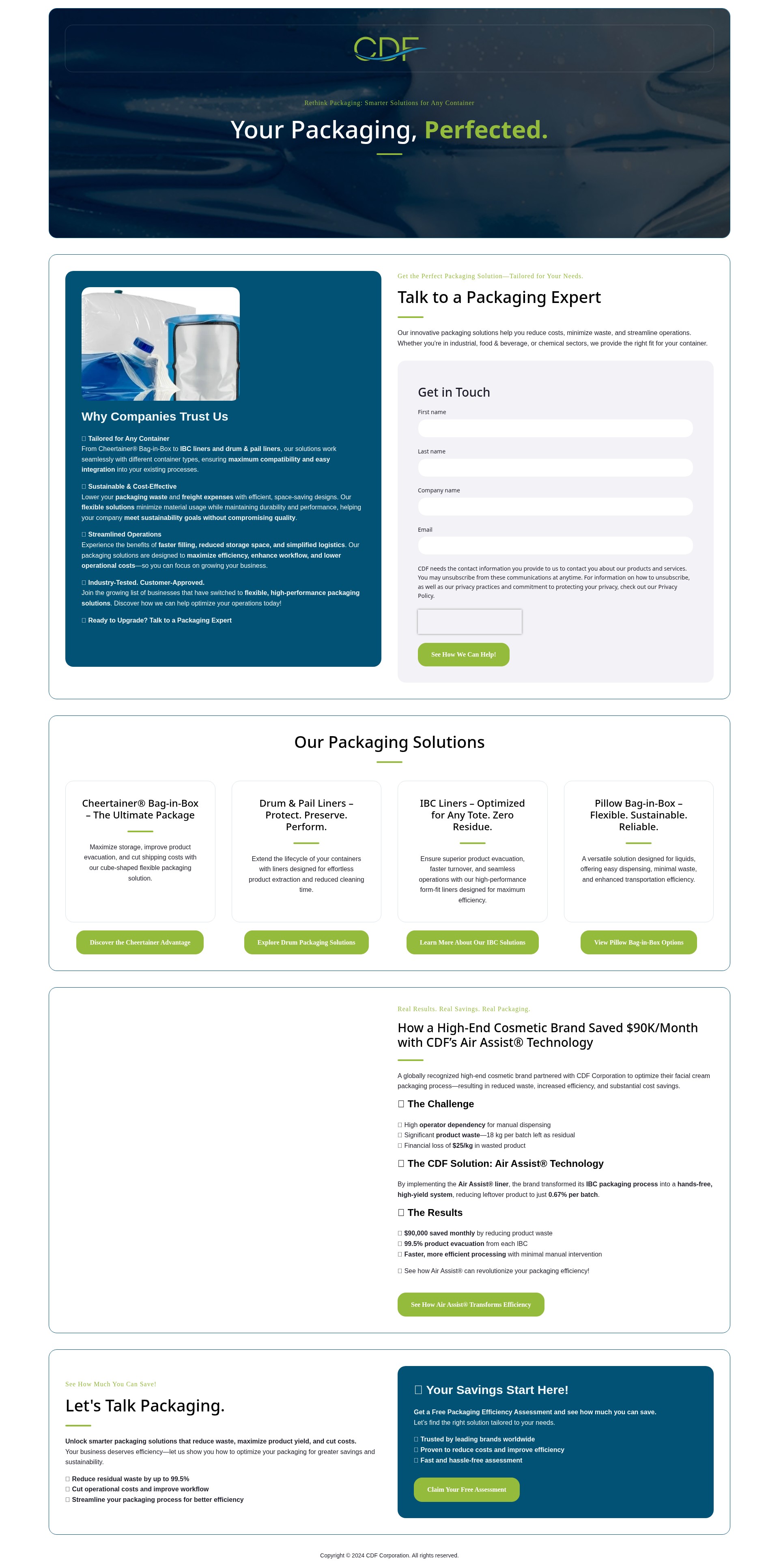 Landing Page