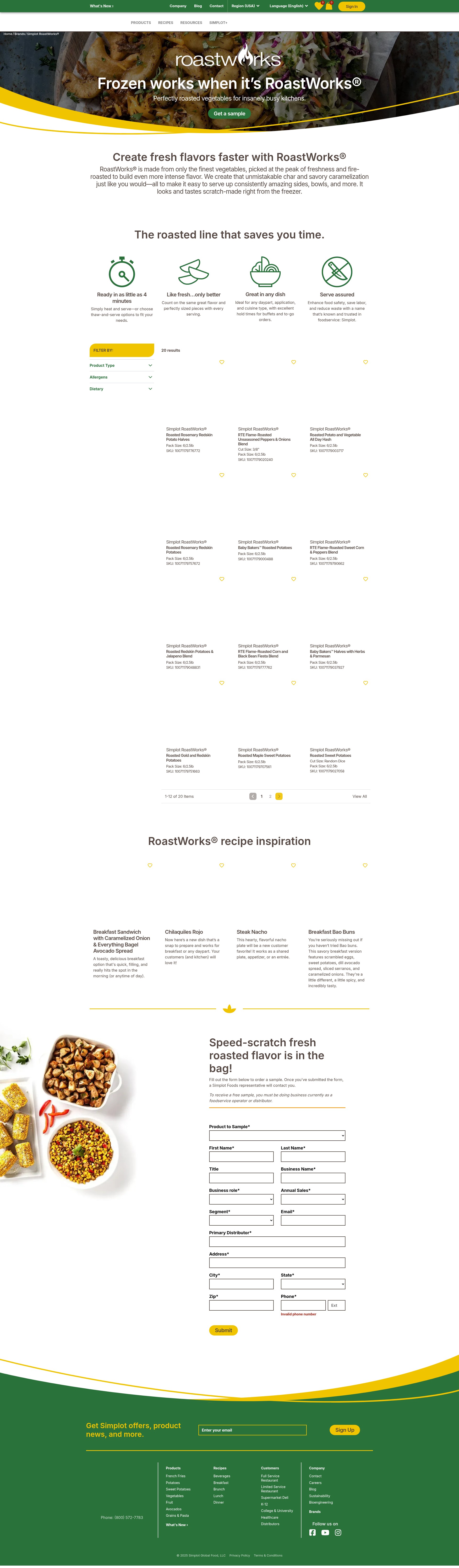 Landing Page