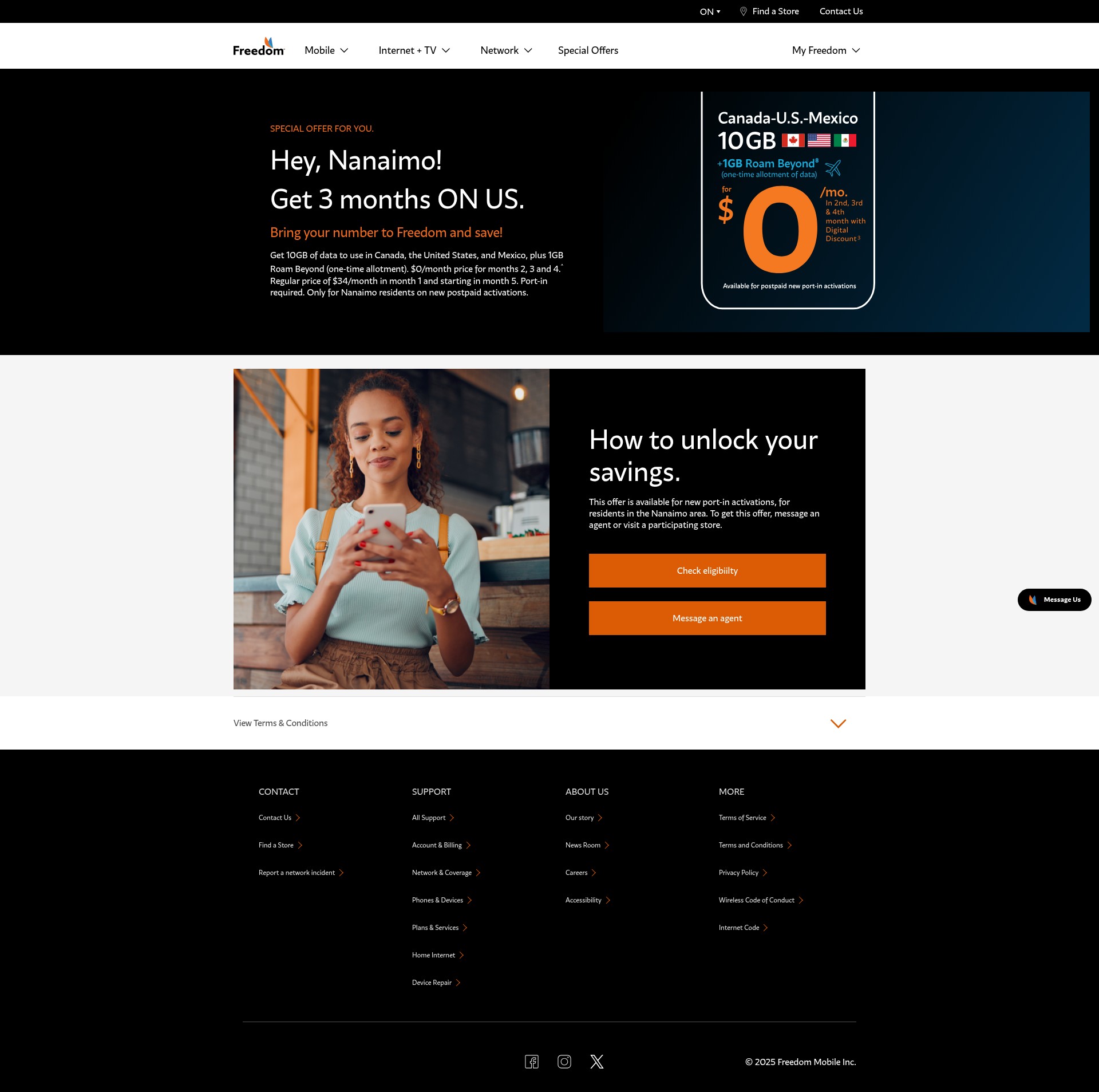 Landing Page