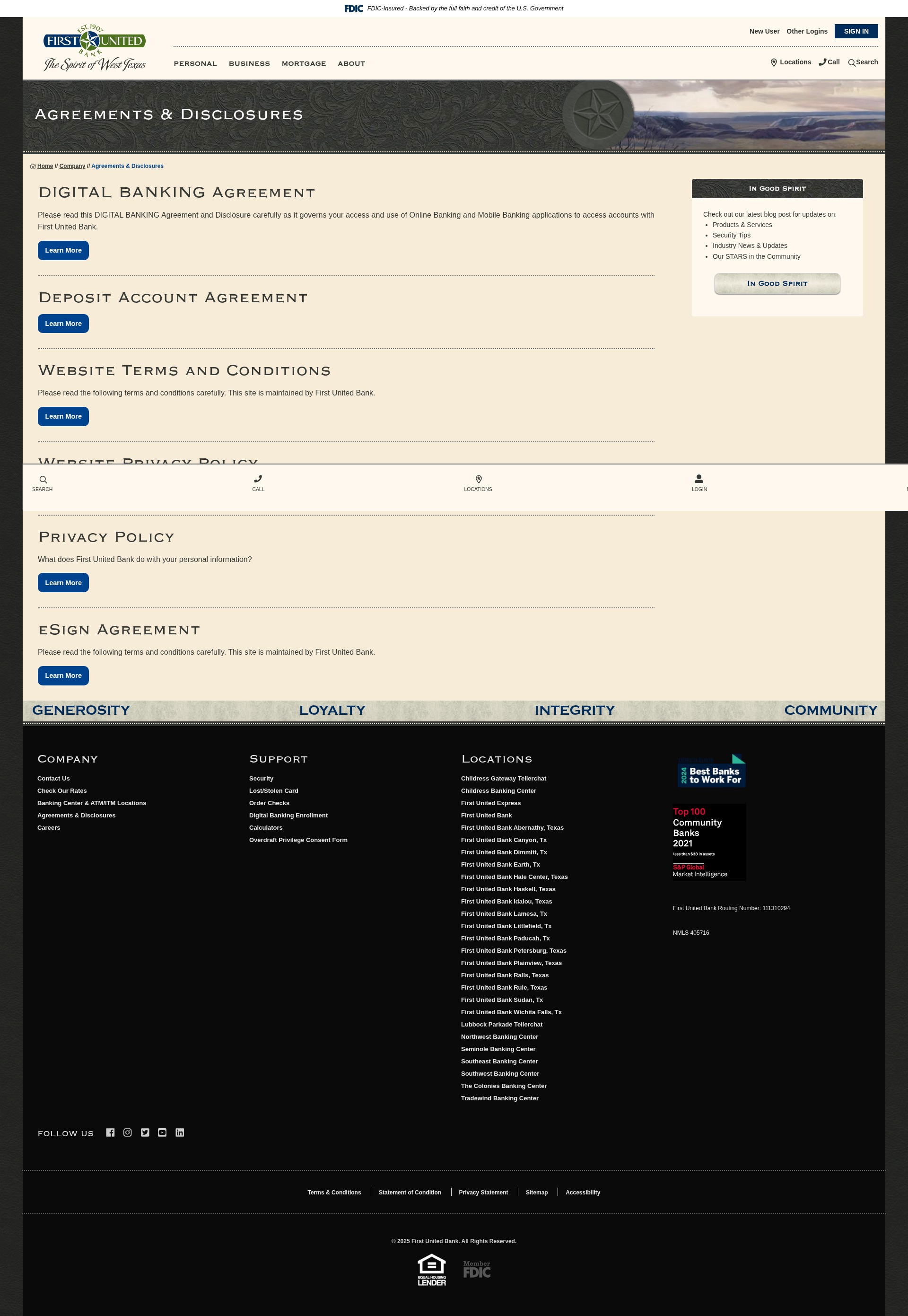 Landing Page