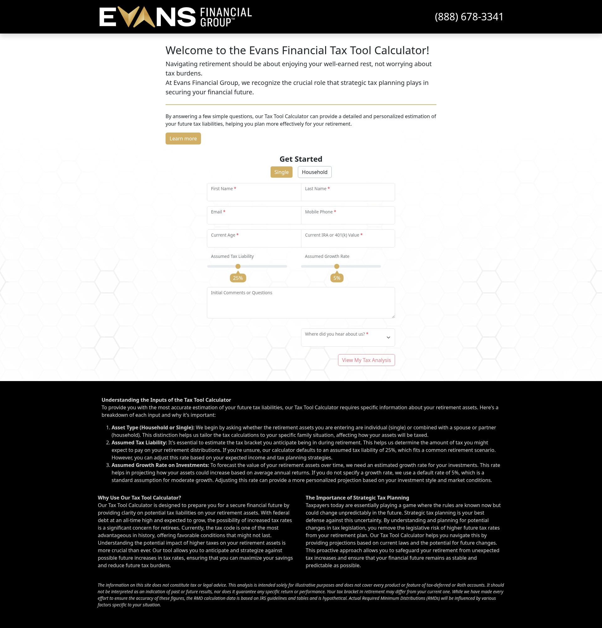 Landing Page